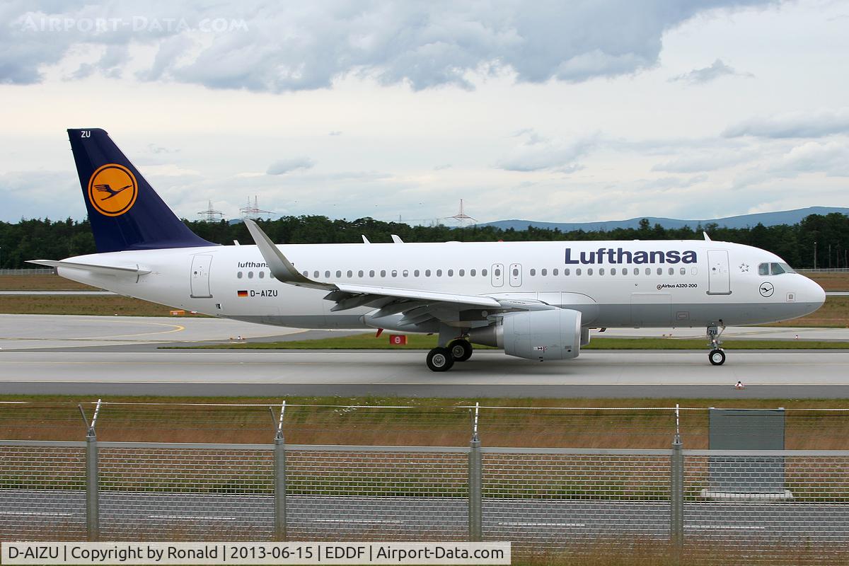 D-AIZU, 2013 Airbus A320-214 C/N 5635, at fra