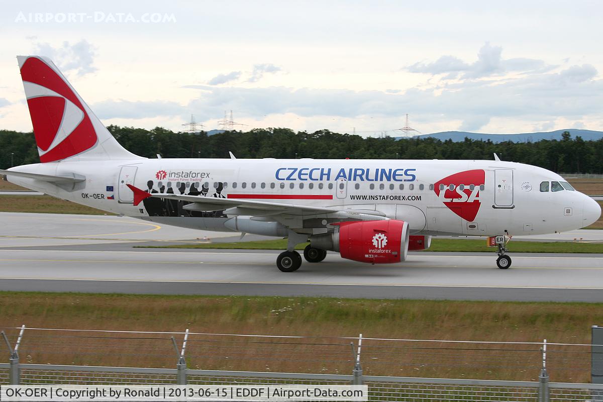 OK-OER, 2009 Airbus A319-112 C/N 3892, at fra