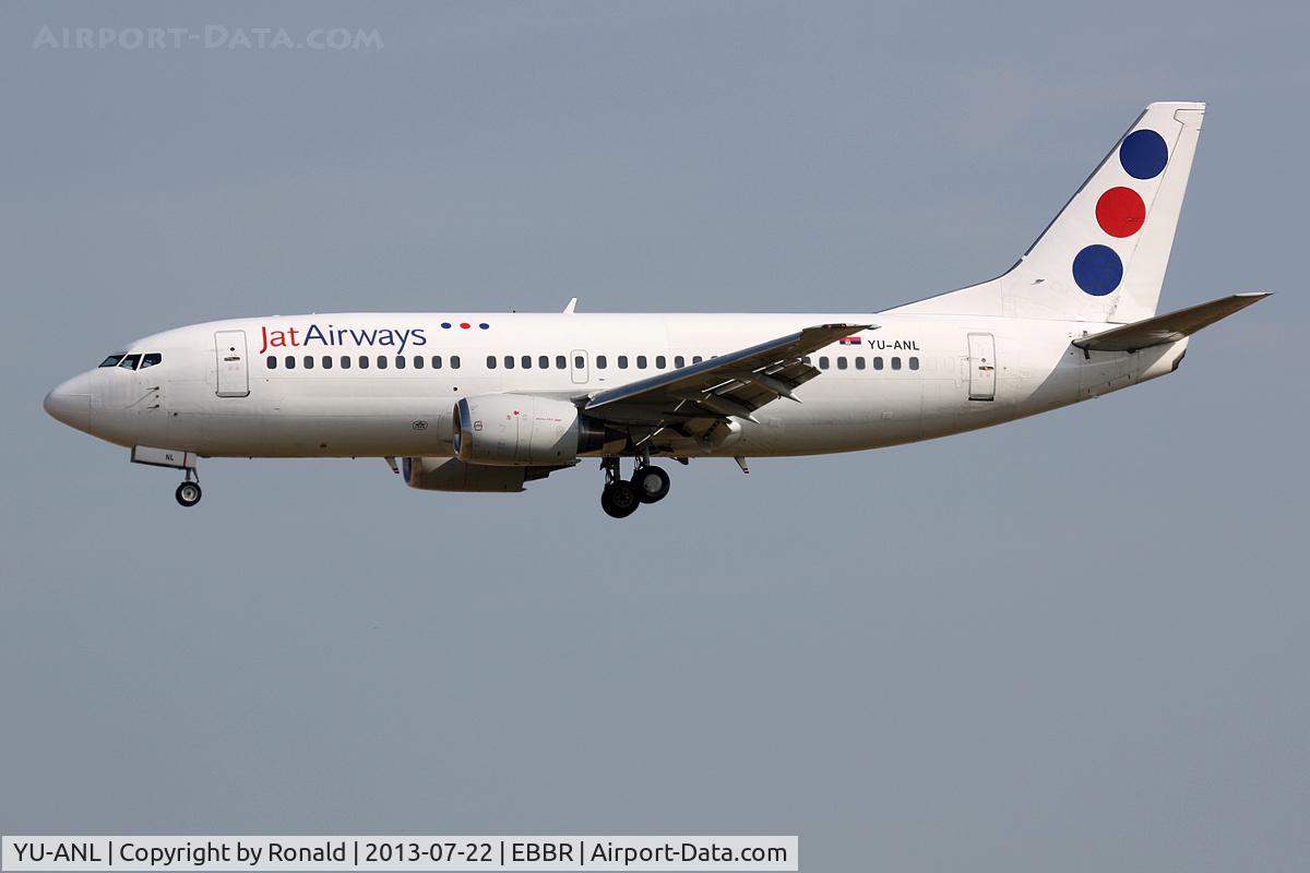 YU-ANL, 1986 Boeing 737-3H9 C/N 23716/1321, at bru