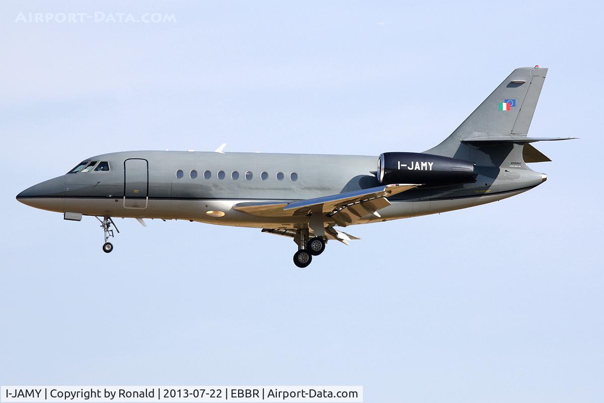 I-JAMY, Dassault Falcon 2000 C/N 54, at bru