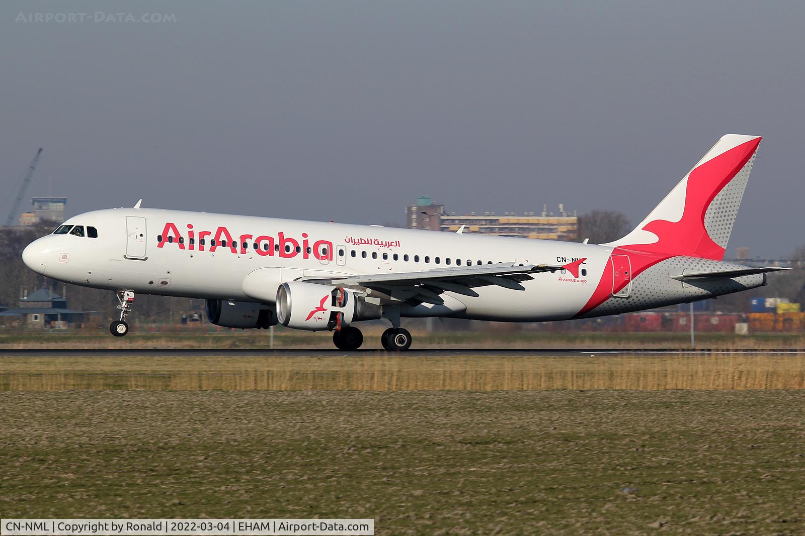 CN-NML, 2011 Airbus A320-214 C/N 4848, at spl