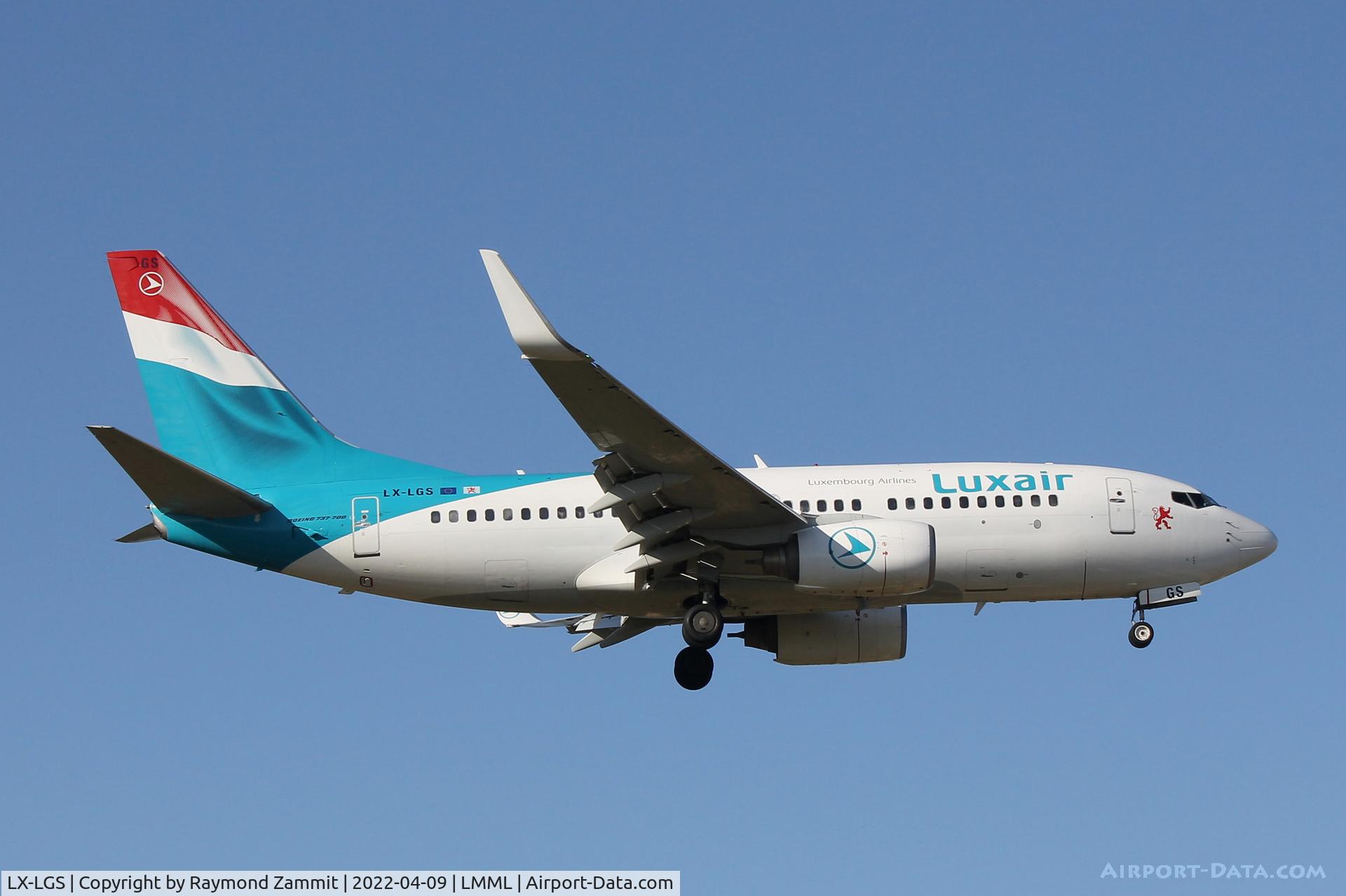 LX-LGS, 2005 Boeing 737-7C9 C/N 33956, B737-700 LX-LGS Luxair