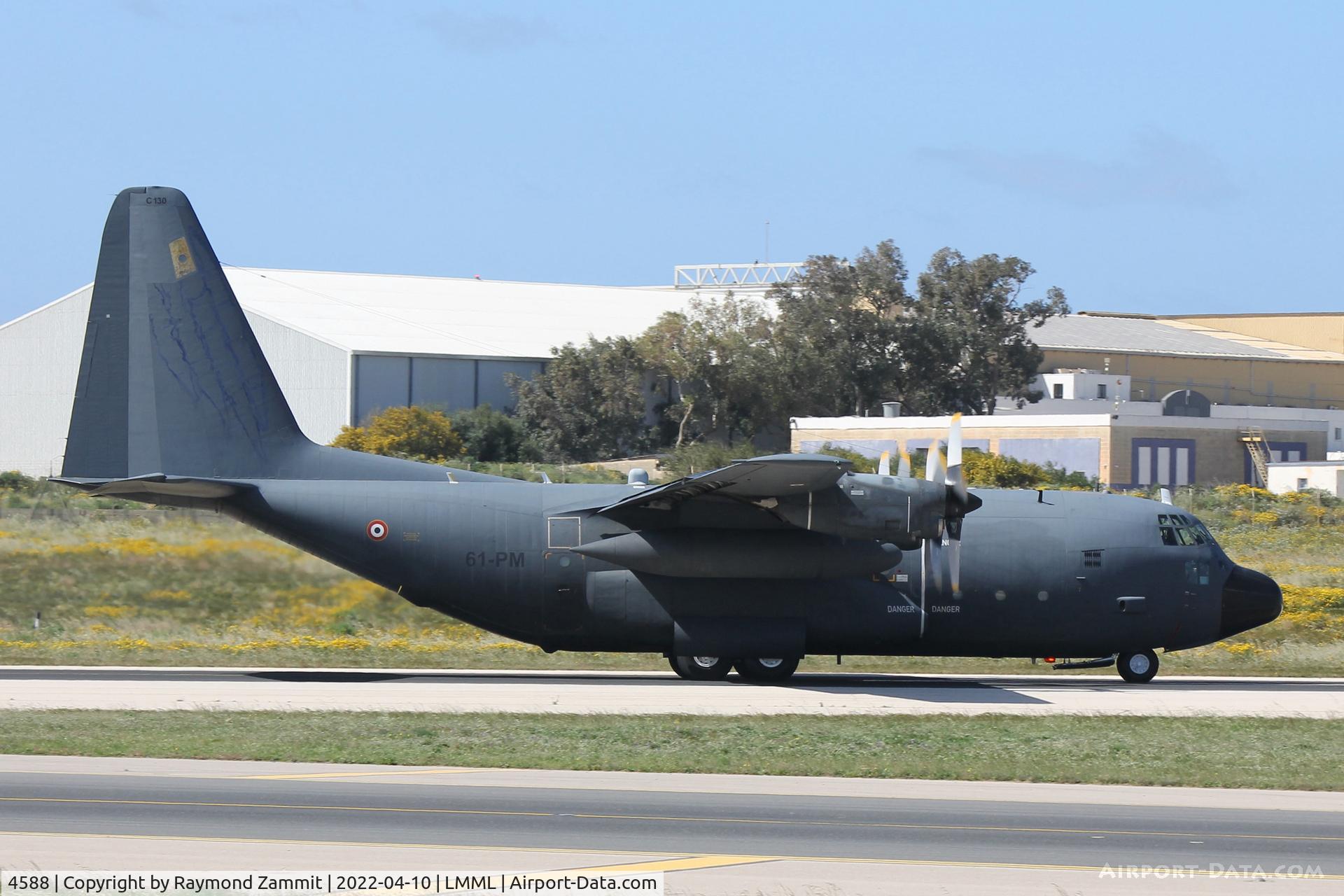 4588, 1975 Lockheed C-130H Hercules C/N 382-4588, Lockheed C-130H Hercules 4588/61-PM French Air Force