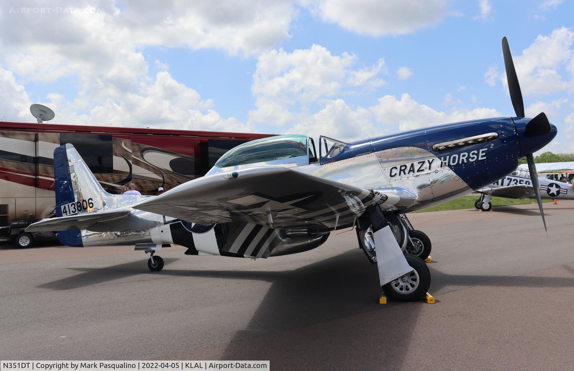 N351DT, 1944 North American P-51D Mustang C/N 122-41042, North American P-51D