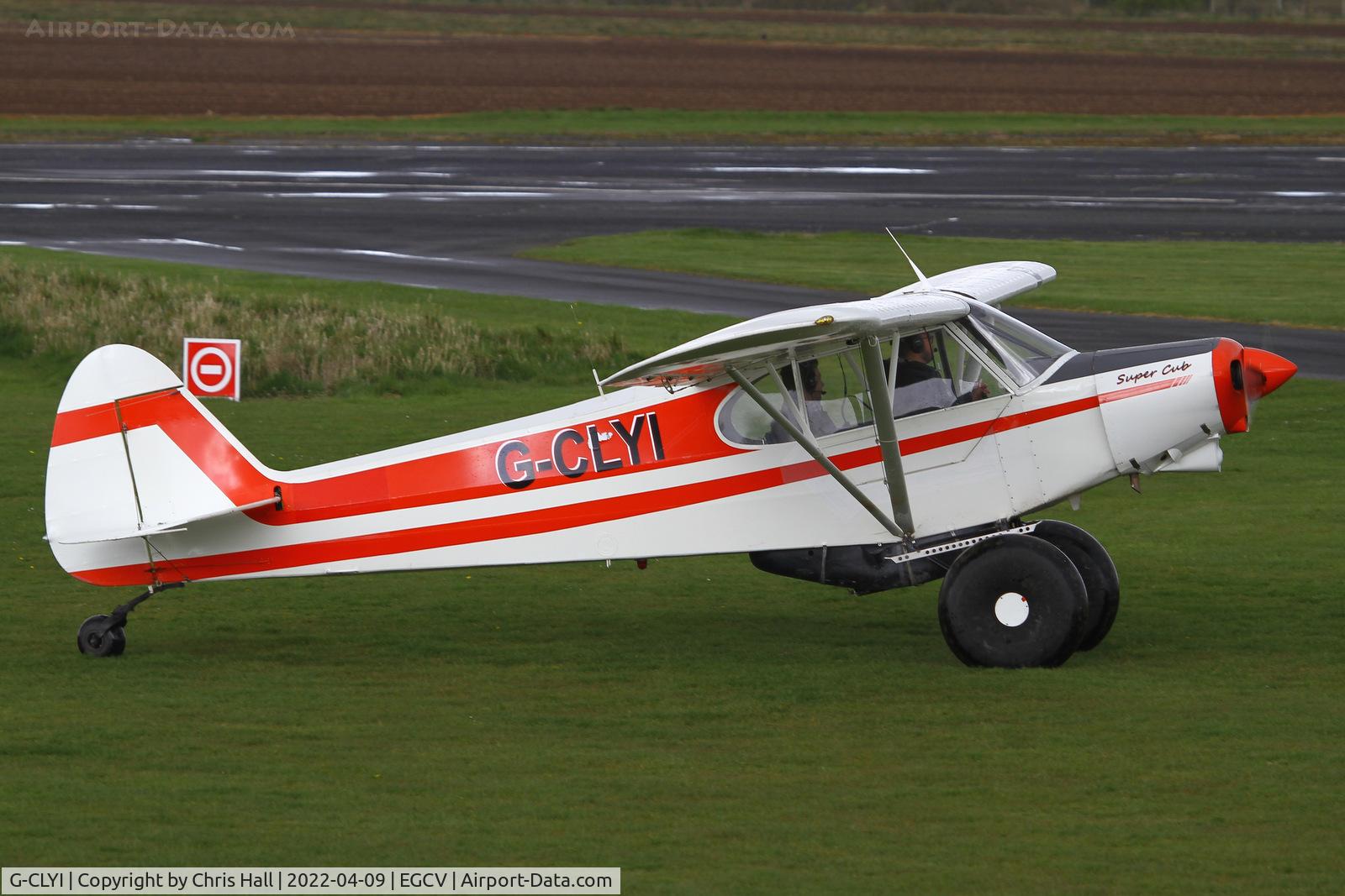 G-CLYI, 1981 Piper PA-18-150 Super Cub Super Cub C/N 18-8109006, Sleap