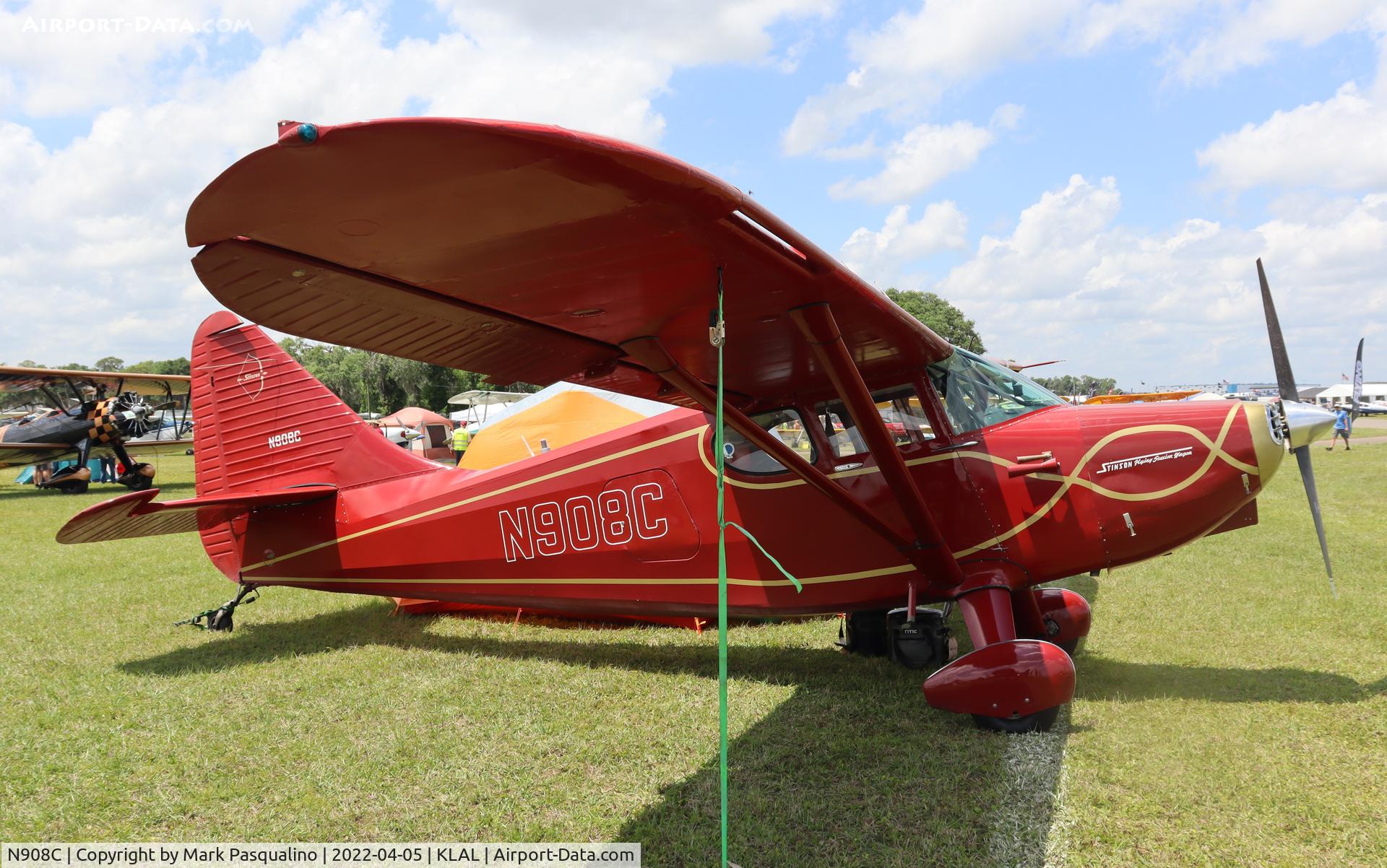 N908C, 1947 Stinson 108 Voyager C/N 108-3908, Stinson 108