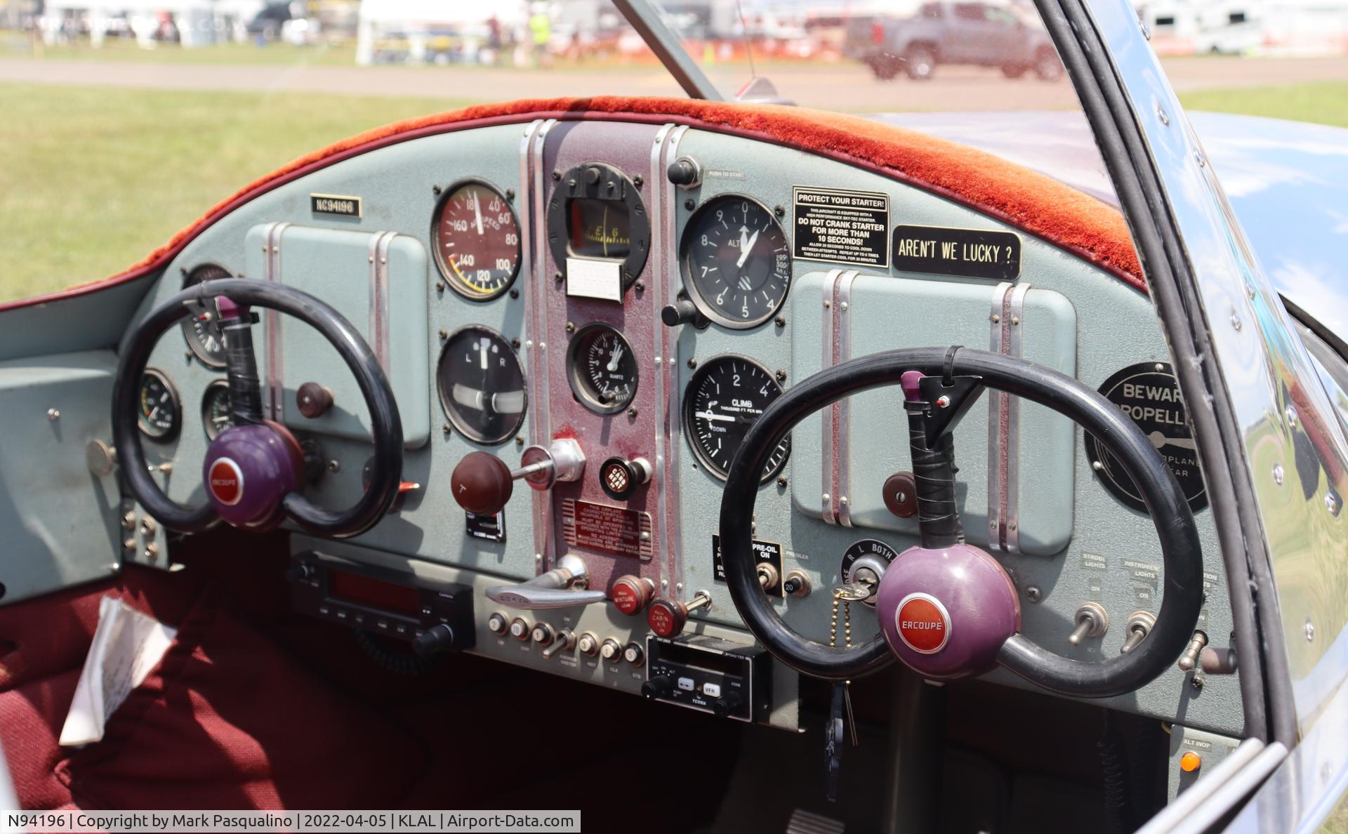 N94196, 1946 Erco 415D Ercoupe C/N 1519, Ercoupe 415D