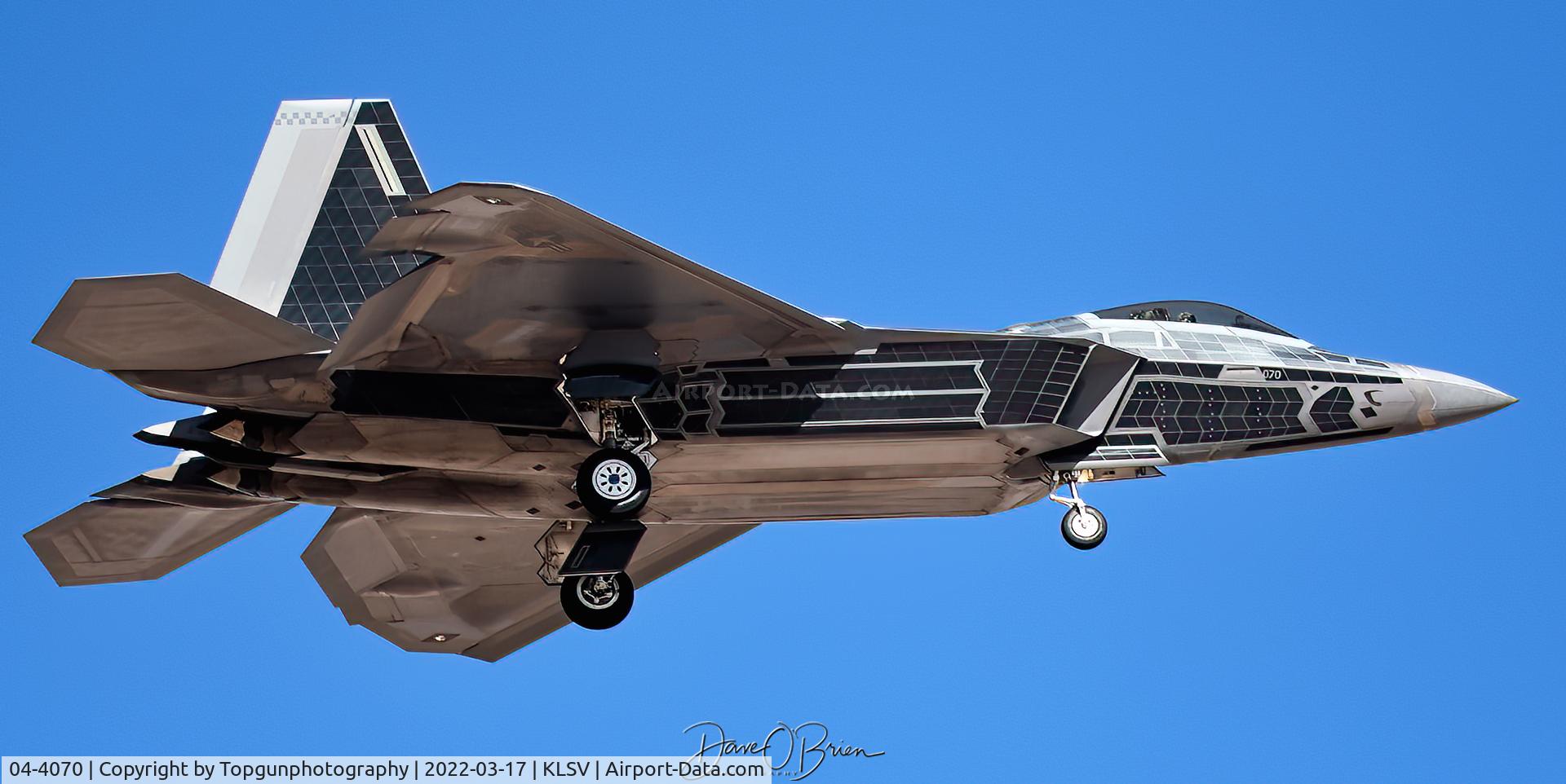 04-4070, Lockheed Martin F-22A Raptor C/N 4070, first time this new scheme has come out and been seen, Red Flag 22-2