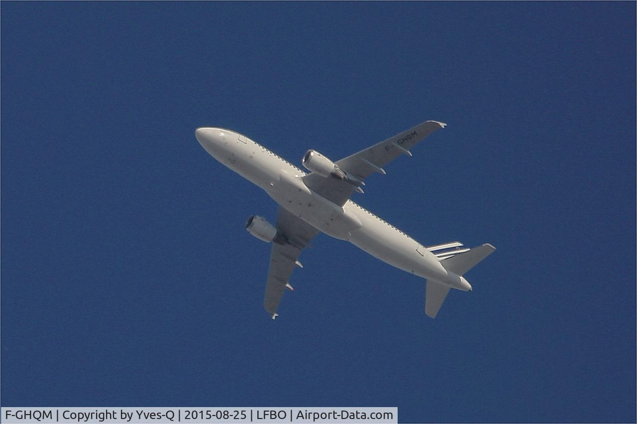 F-GHQM, 1991 Airbus A320-211 C/N 237, Airbus A320-211, Flight over Toulouse-Blagnac airport (LFBO-TLS)