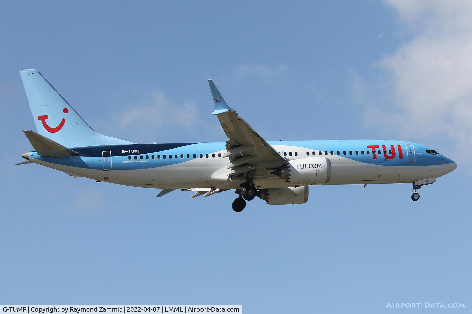 G-TUMF, 2019 Boeing 737-8 MAX C/N 44599, B737-8 MAX G-TUMF TUI Airways