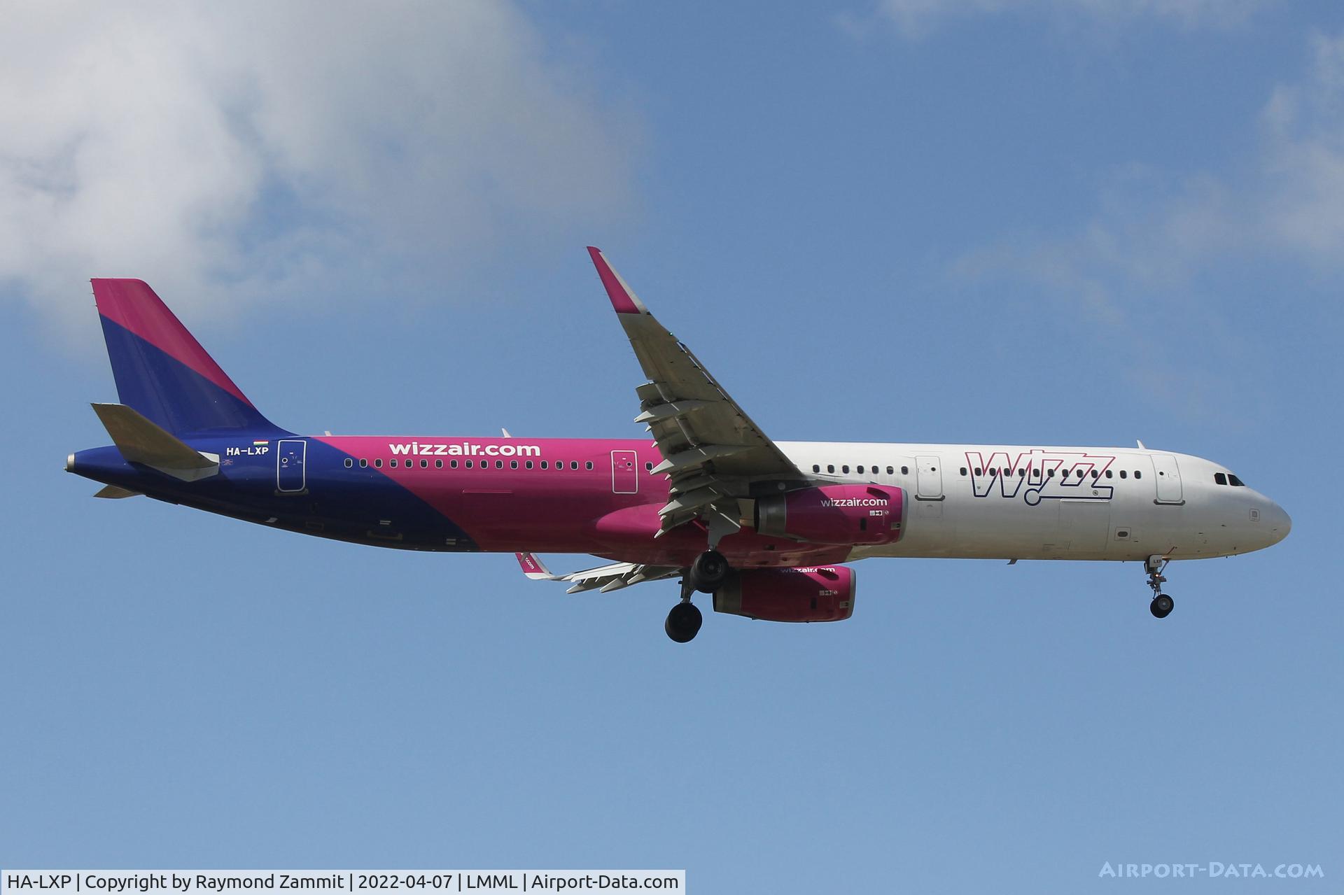 HA-LXP, 2017 Airbus A321-231 C/N 7578, A321 HA-LXP Wizzair