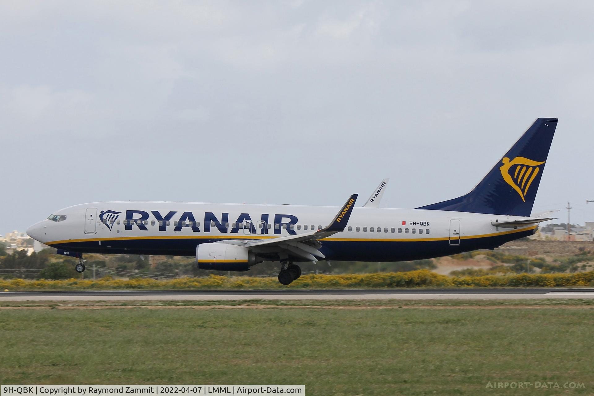 9H-QBK, 2015 Boeing 737-8AS C/N 44707, B737-800 9H-QBK Malta Air