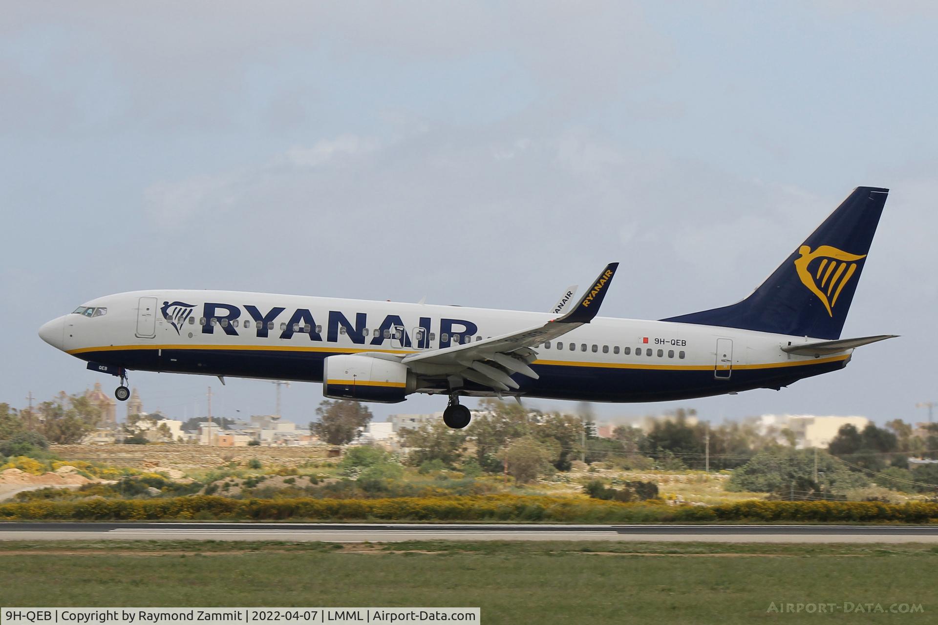 9H-QEB, 2017 Boeing 737-800 C/N 44808, B737-800 9H-QEB Malta Air
