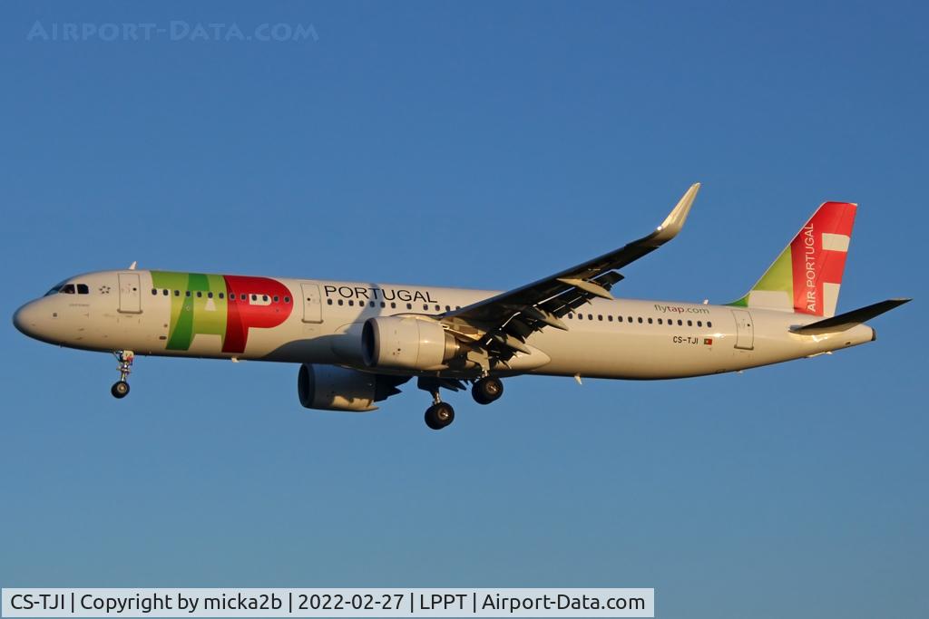 CS-TJI, 2018 Airbus A321-251N C/N 8270, Landing