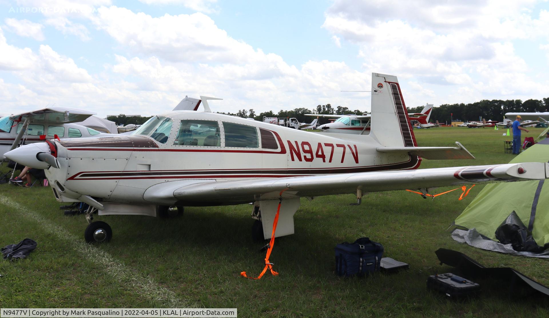 N9477V, 1970 Mooney M20C Ranger C/N 700062, Mooney M20C