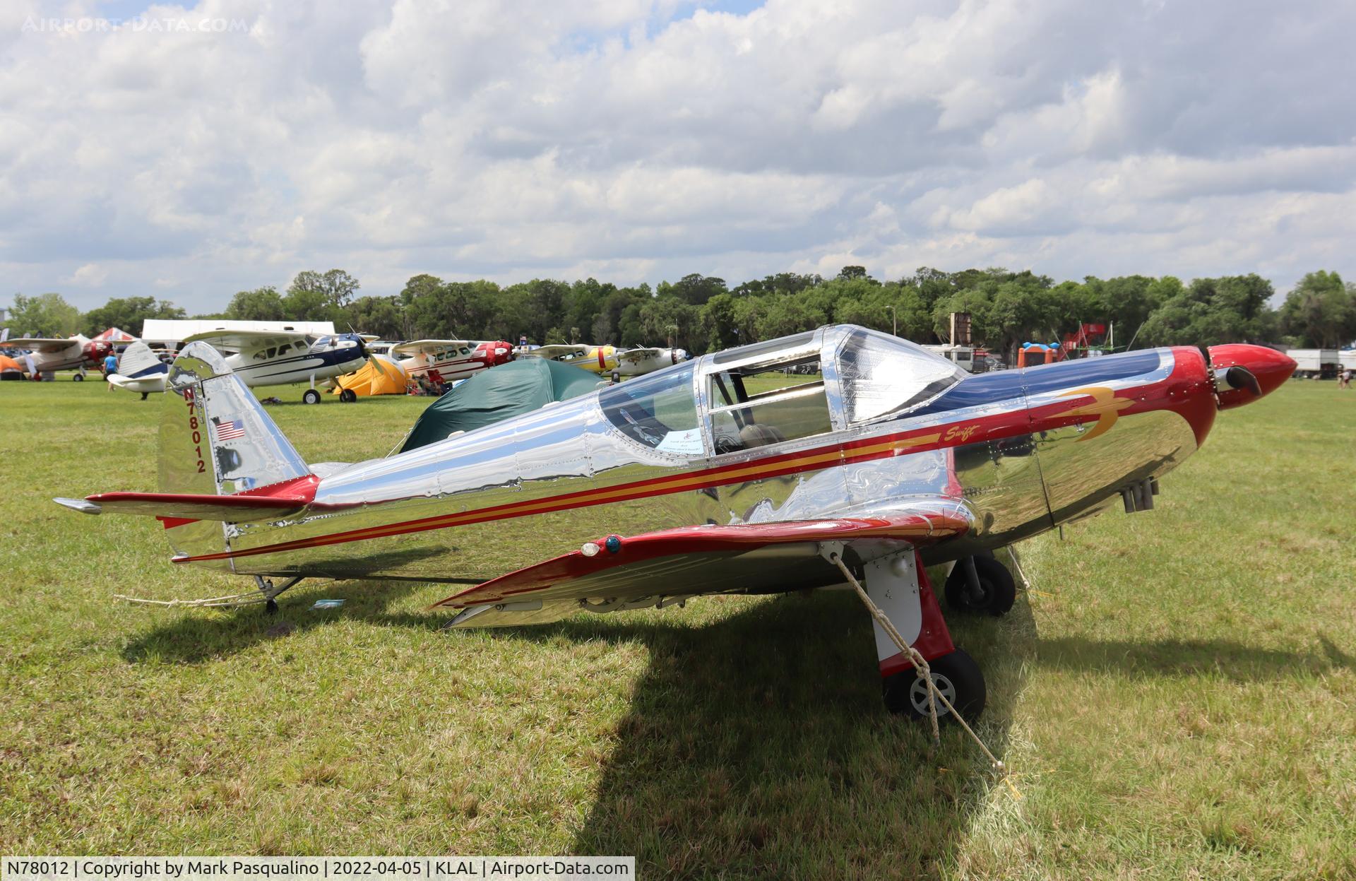 N78012, 1946 Globe GC-1B Swift C/N 2012, Swift CG-1B