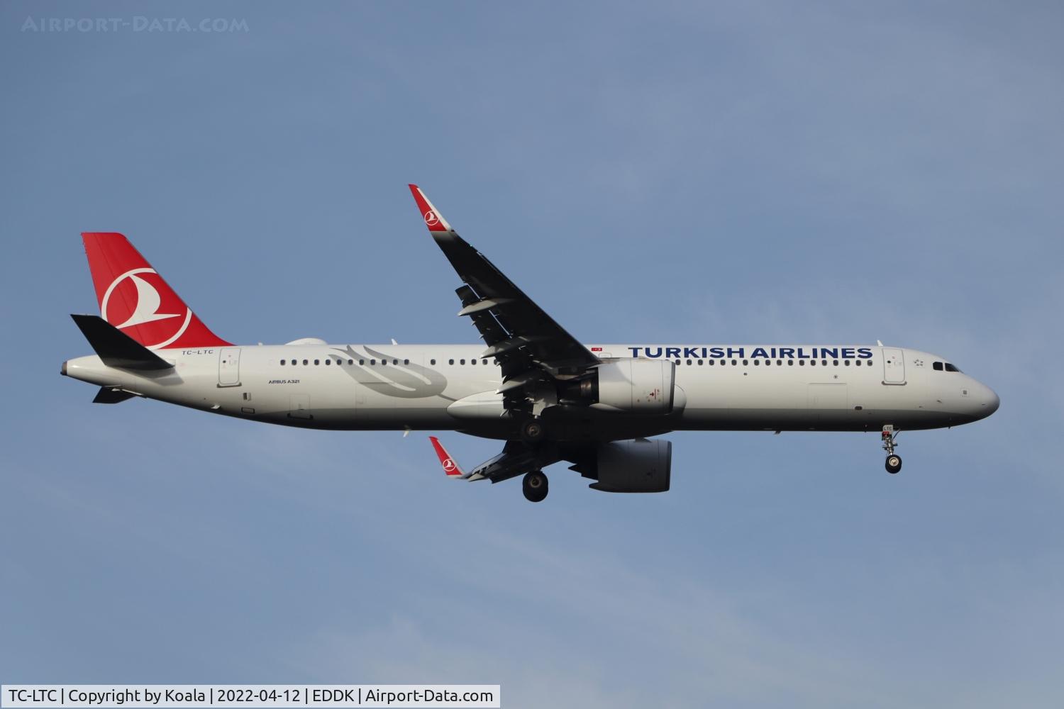 TC-LTC, 2020 Airbus A321-271NX C/N 10143, Arrival from Istanbul, Runway 14L