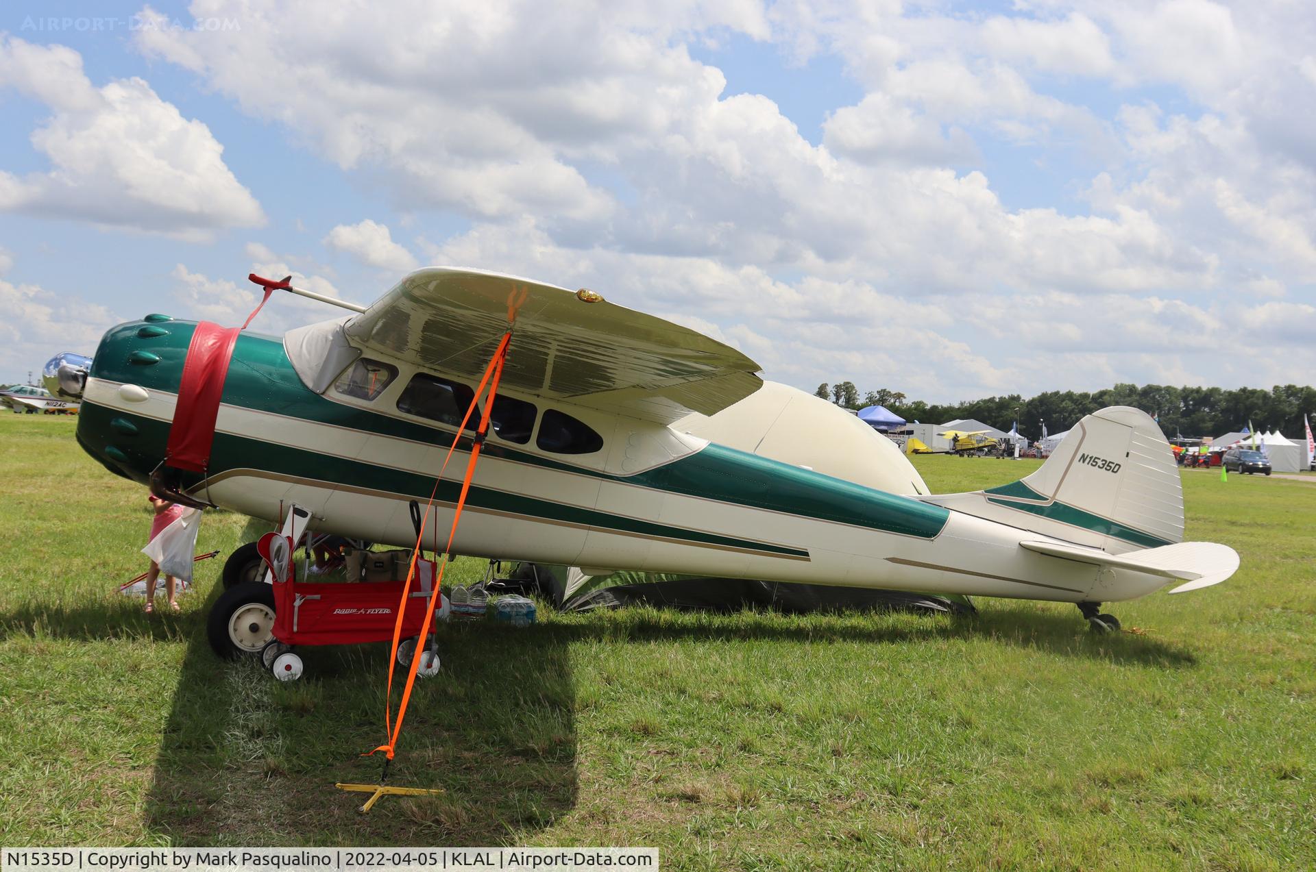 N1535D, 1952 Cessna 190 C/N 7757, Cessna 190