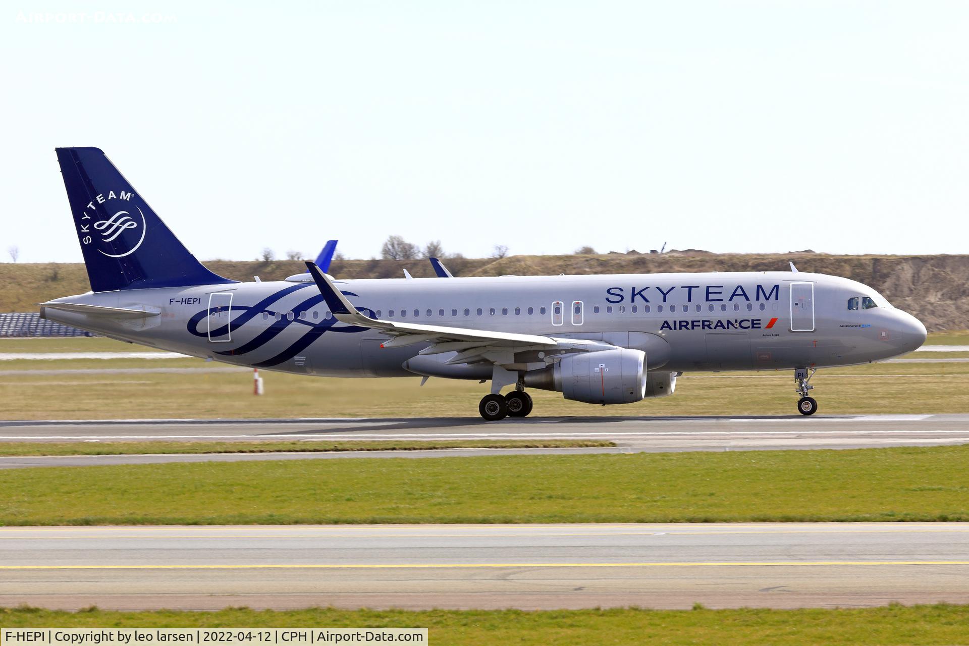 F-HEPI, 2017 Airbus A320-214 C/N 7713, Copenhagen 12.4.2022