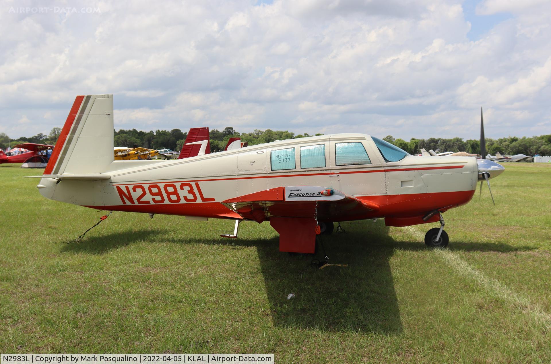 N2983L, 1967 Mooney M20F Executive C/N 670342, Mooney M20F