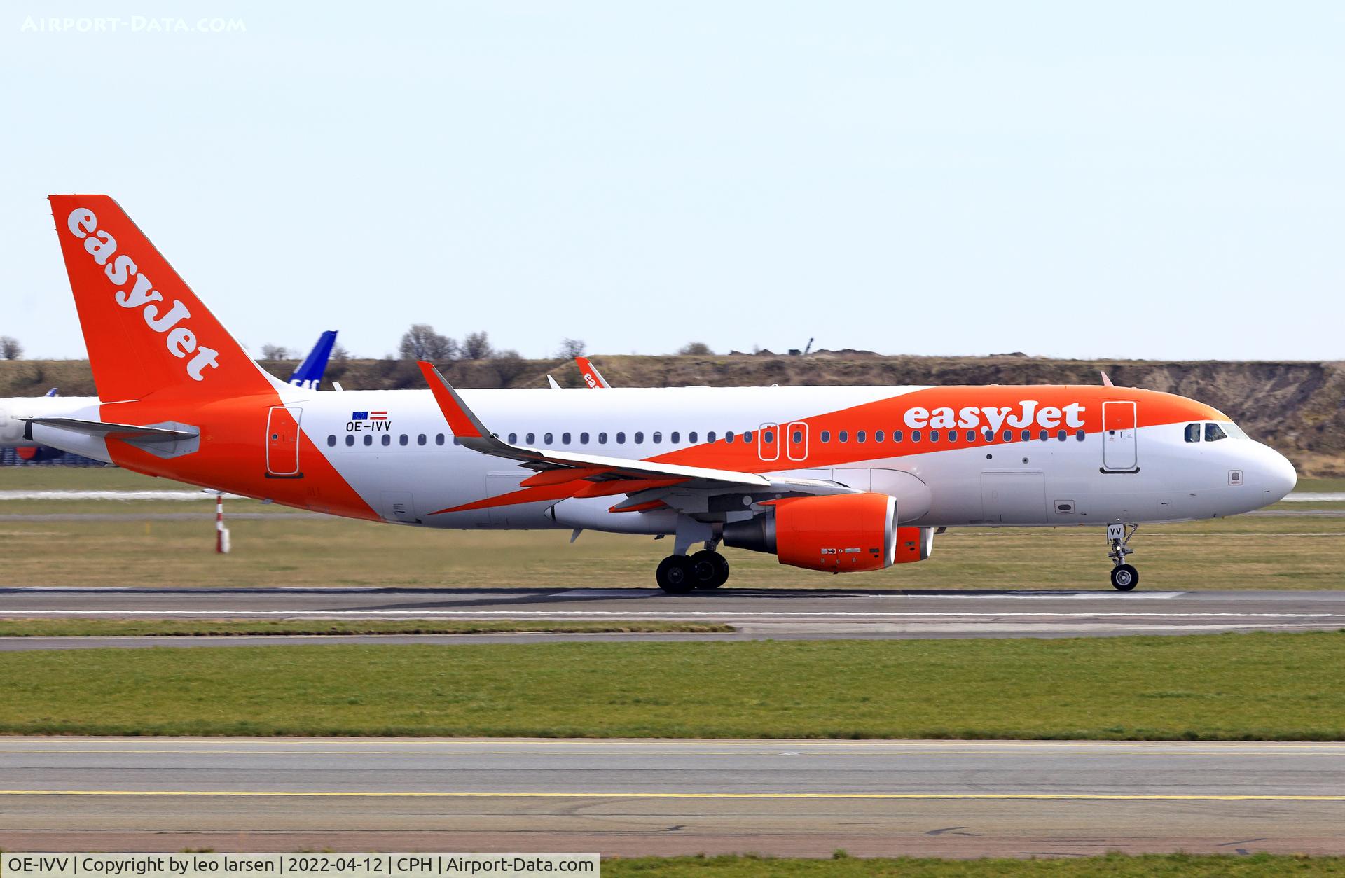 OE-IVV, 2015 Airbus A320-214 C/N 6981, Copenhagen 12.4.2022