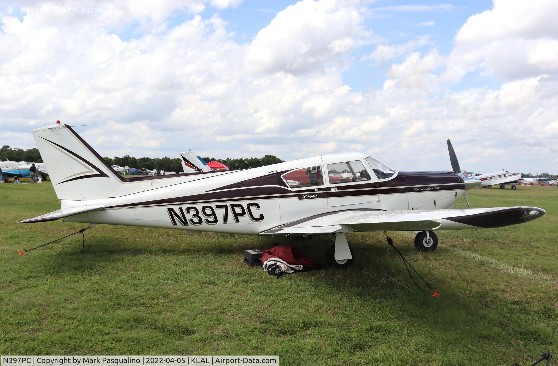 N397PC, 1962 Piper PA-24-250 Comanche C/N 24-3189, Piper PA-24-250