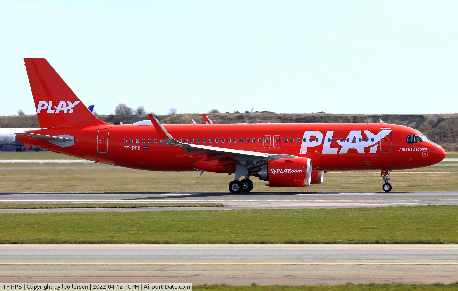 TF-PPB, 2020 Airbus A320-251N C/N 10134, Copenhagen 12.4.2022