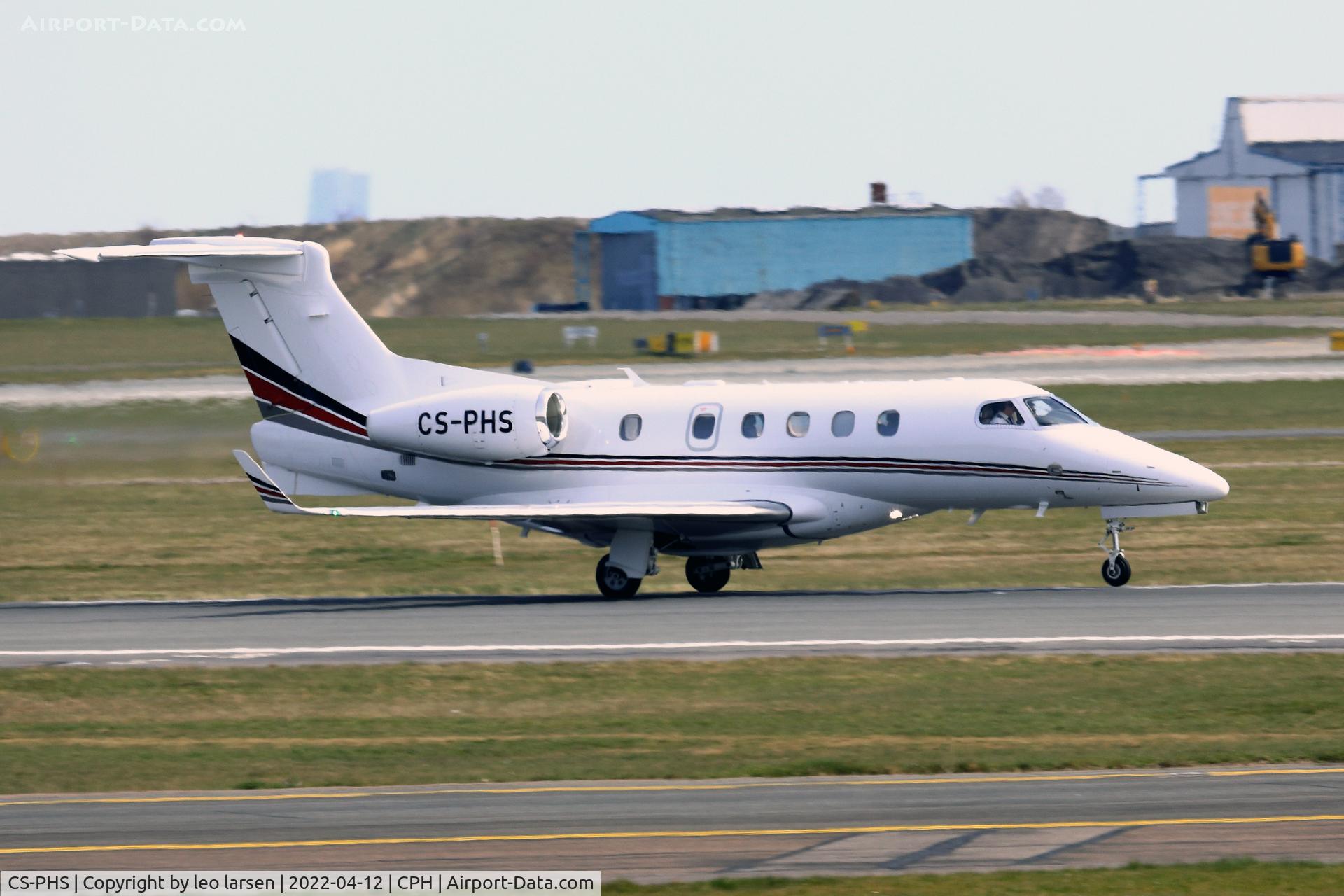 CS-PHS, 2021 Embraer EMB-505 Phenom 300 C/N 50500625, Copenhagen 12.4.2022