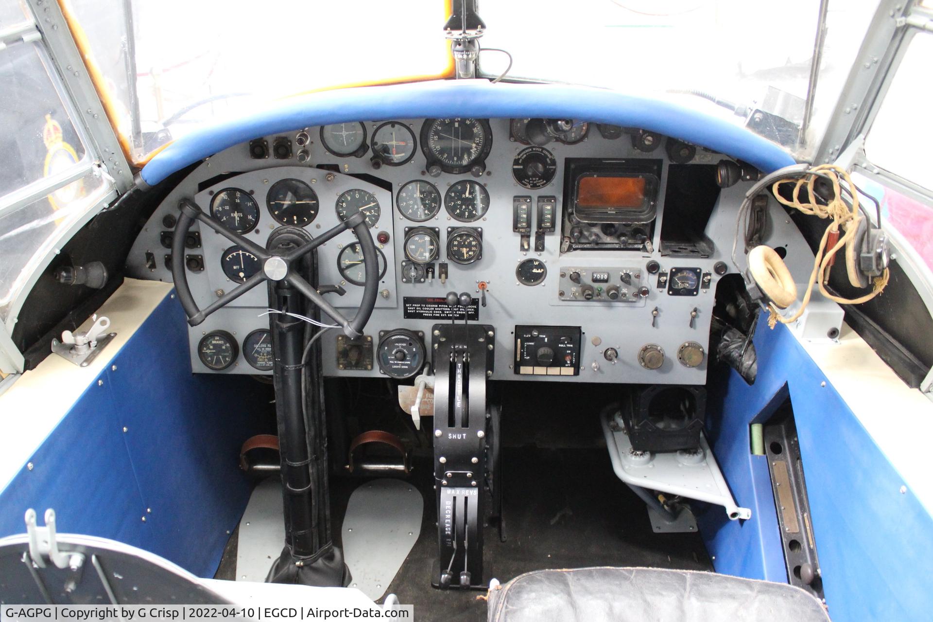 G-AGPG, 1945 Avro 652A Anson C.19 Series 2 C/N 1212, Avro Heritage Museum, Woodford, UK