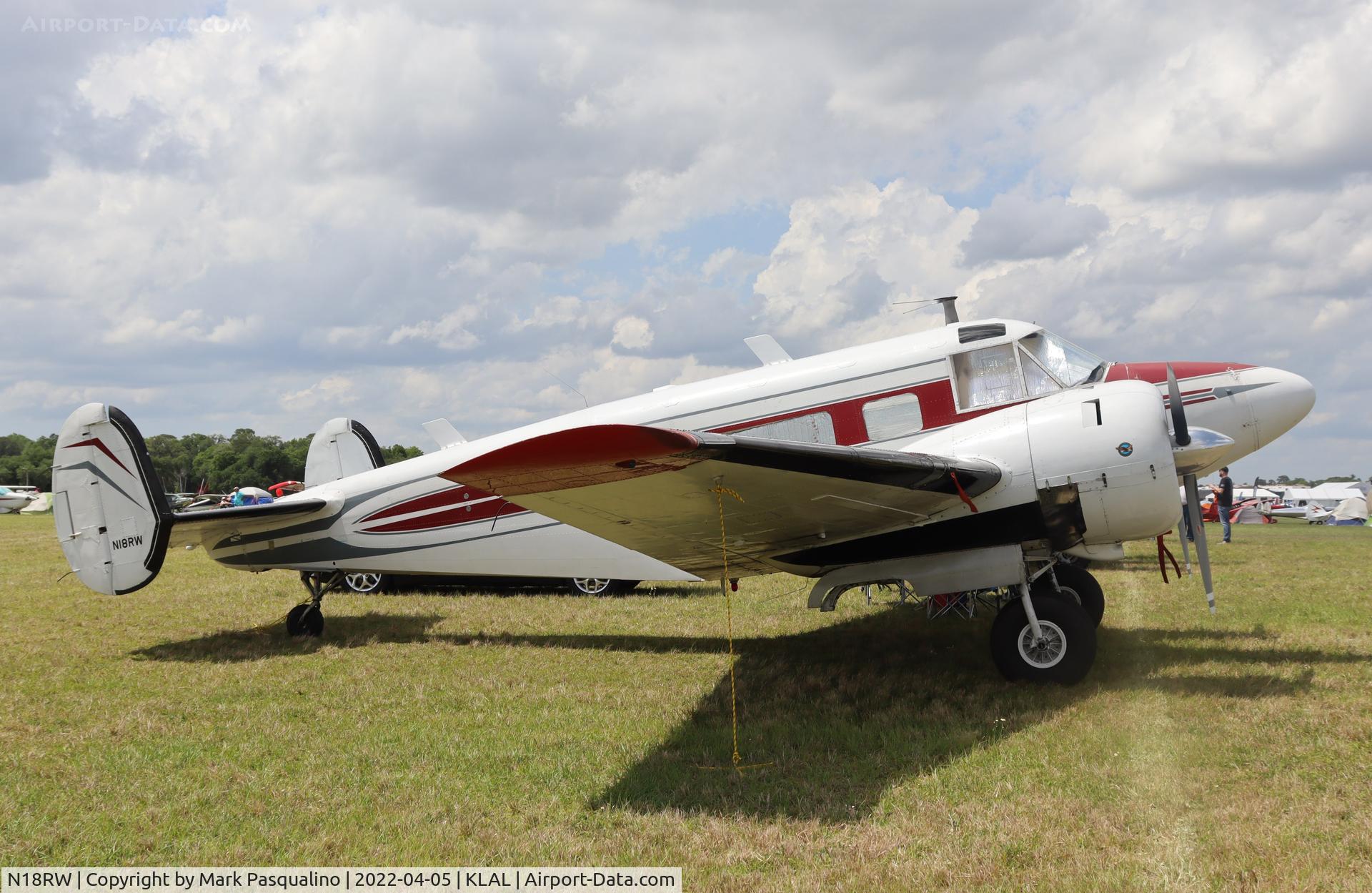 N18RW, 1963 Beech H18 C/N BA-653, Beech H18