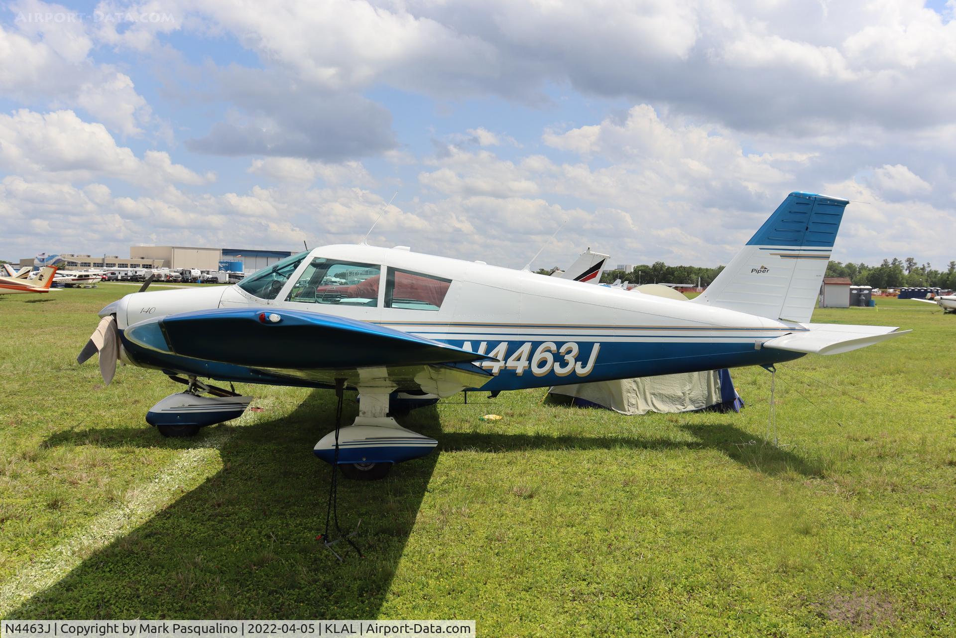 N4463J, 1967 Piper PA-28-140 C/N 28-22878, Piper PA-28-140