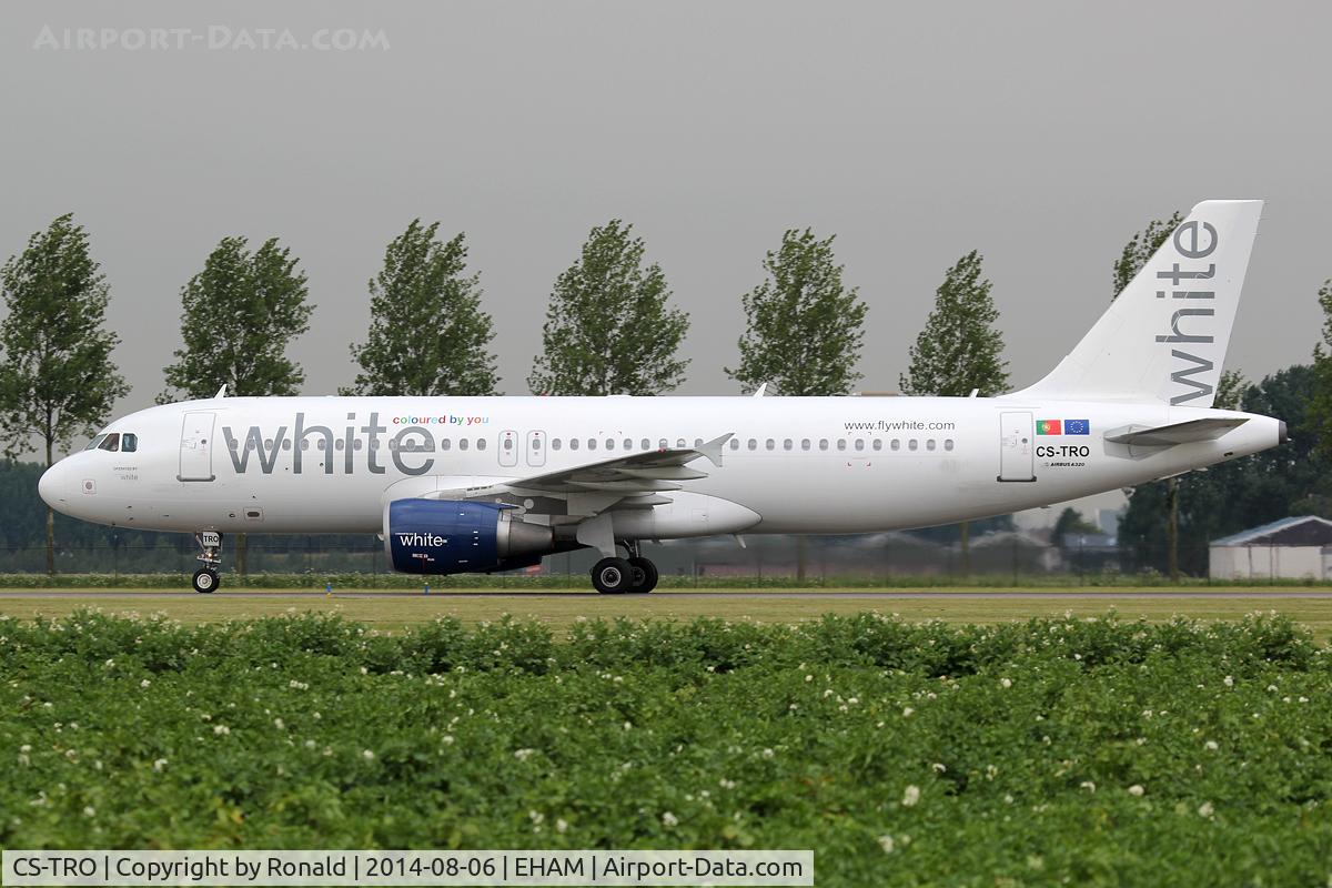 CS-TRO, 1995 Airbus A320-214 C/N 548, at spl