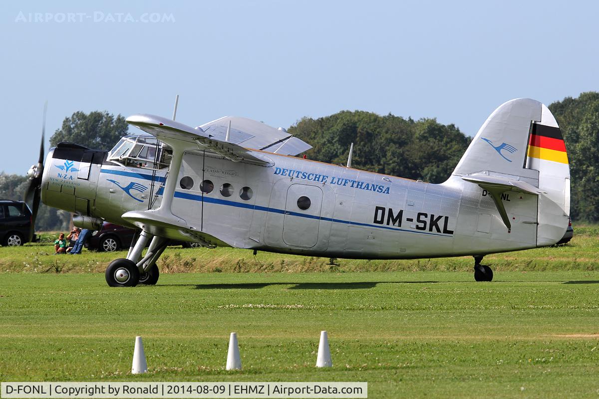 D-FONL, 1957 Antonov An-2T C/N 17802, at ehmz