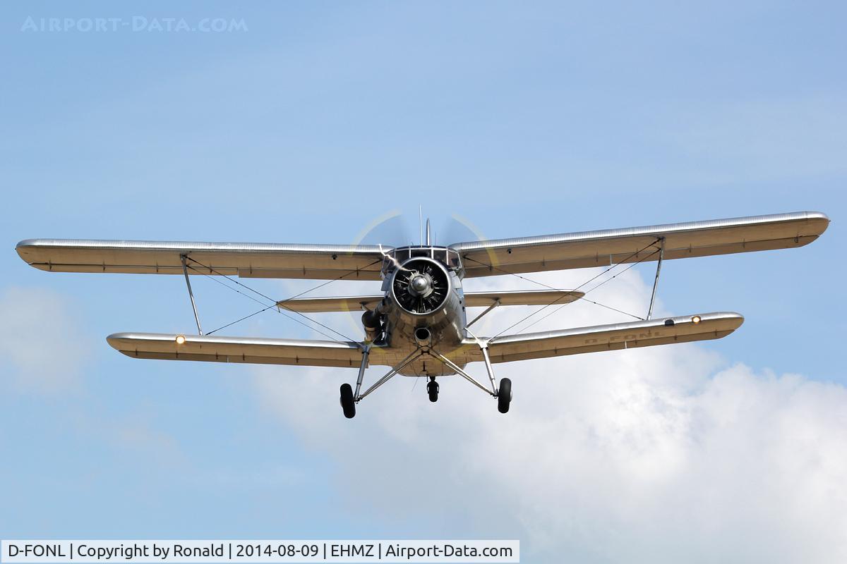 D-FONL, 1957 Antonov An-2T C/N 17802, at ehmz