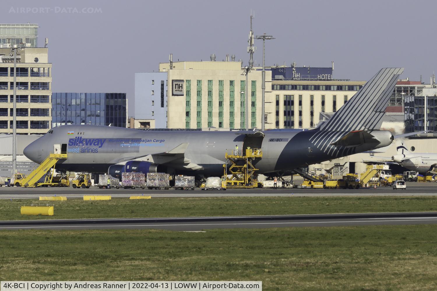 4K-BCI, 2001 Boeing 747-467(F) C/N 32571, Silkway West Airlines Boeing 747