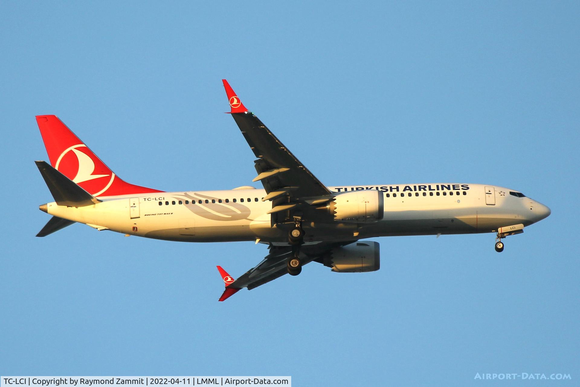 TC-LCI, 2019 Boeing 737-8 MAX C/N 50042, B737-8 MAX TC-LCI Turkish Airlines