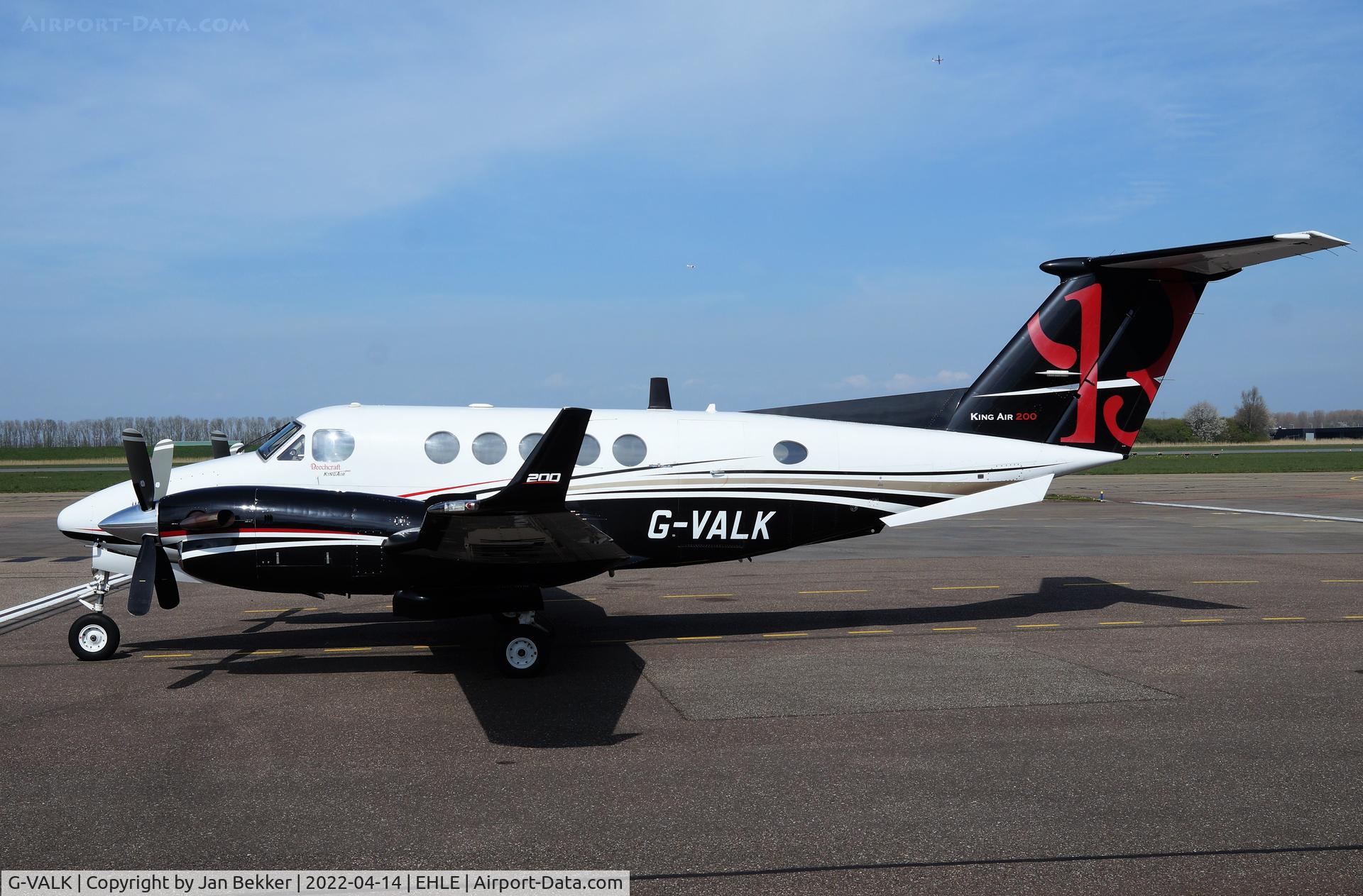 G-VALK, 1980 Beech 200 Super King Air C/N BB-684, Lelystad Airport
