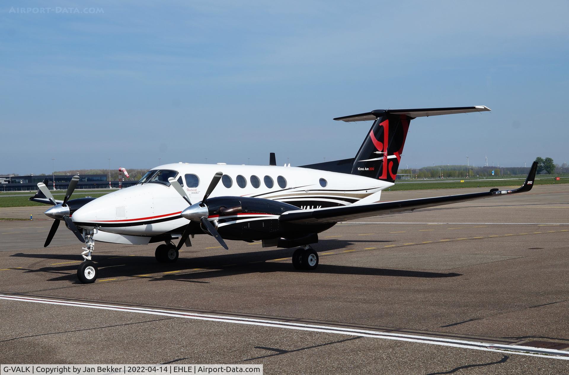 G-VALK, 1980 Beech 200 Super King Air C/N BB-684, Lelystad Airport