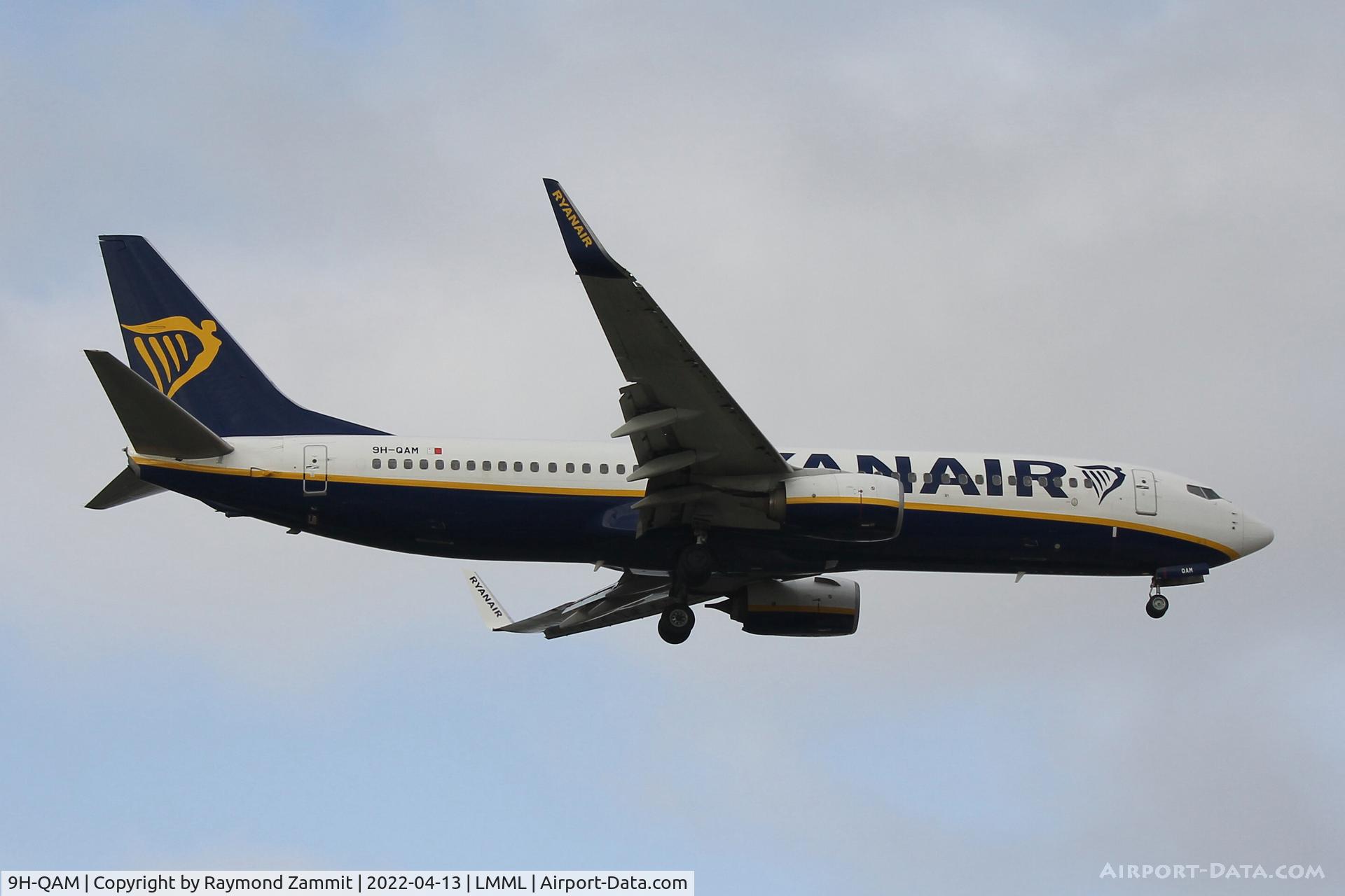 9H-QAM, 2017 Boeing 737-800 C/N 44794, B737-800 9H-QAM Malta Air