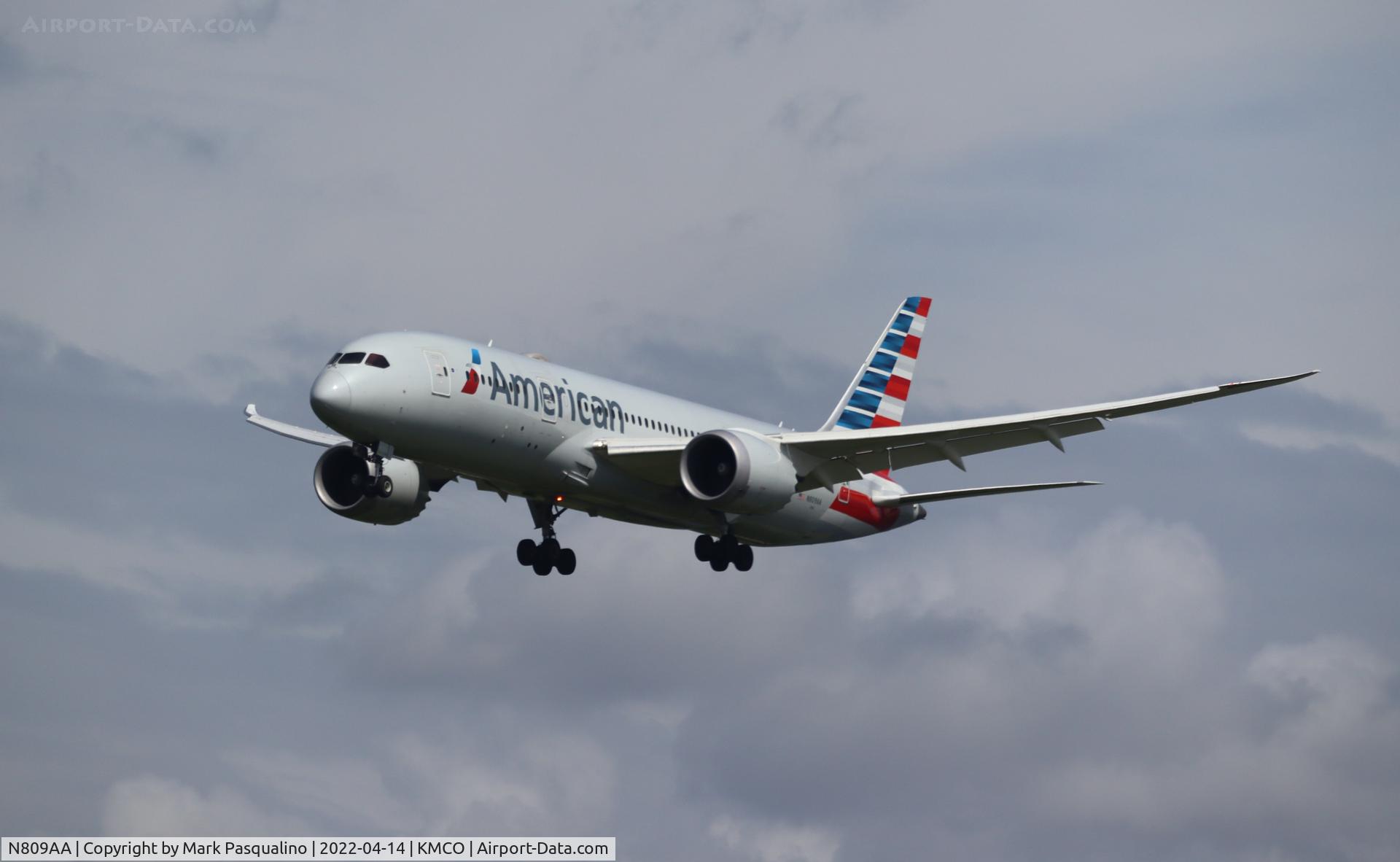 N809AA, 2015 Boeing 787-8 Dreamliner C/N 40627, Boeing 787-8