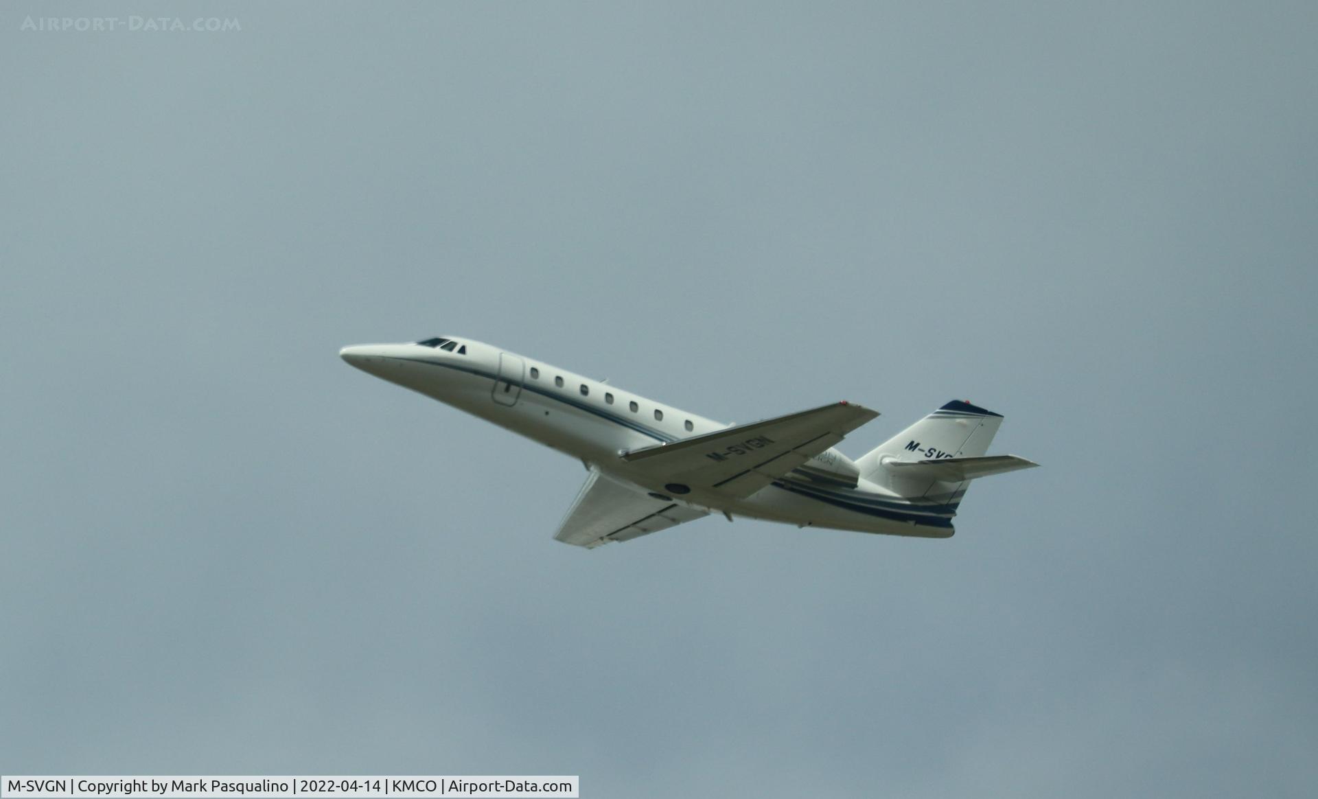 M-SVGN, 2008 Cessna 680 Citation Sovereign C/N 680-0198, Cessna 680