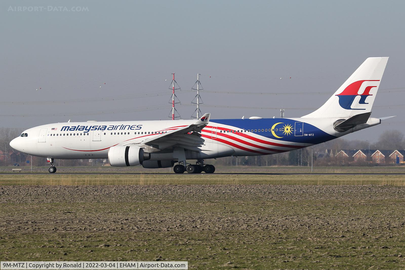 9M-MTZ, 2010 Airbus A330-223 C/N 1112, at spl