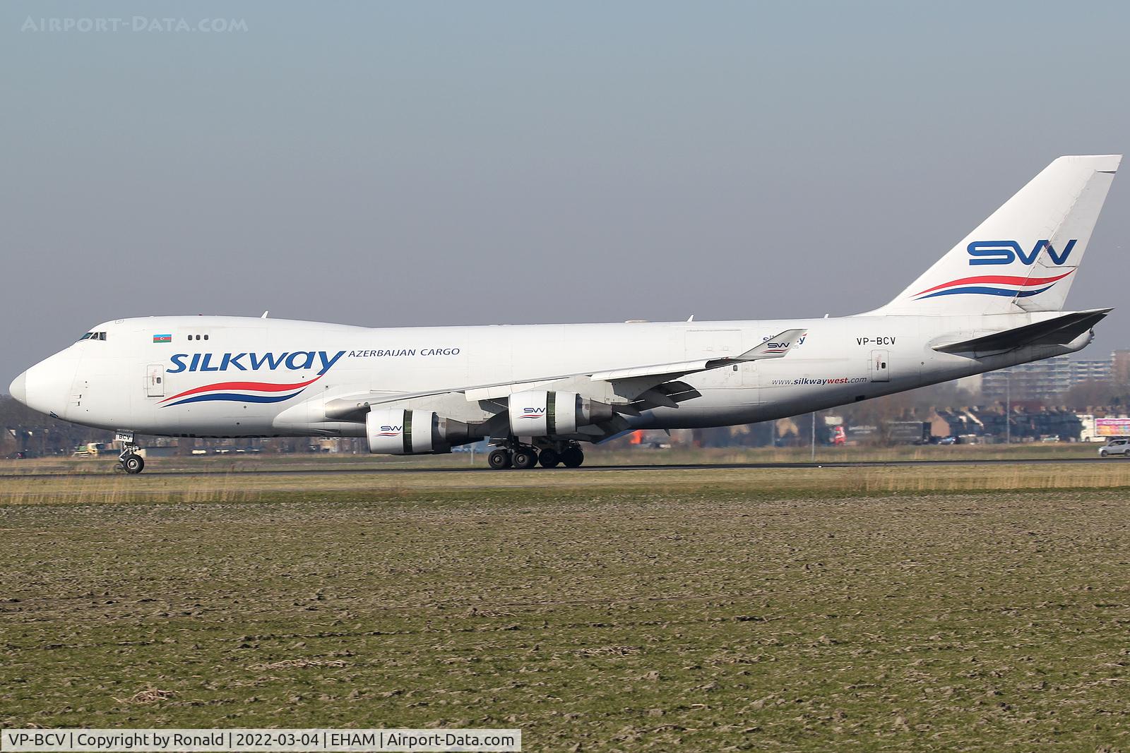 VP-BCV, 2006 Boeing 747-4H6F C/N 29902, at spl