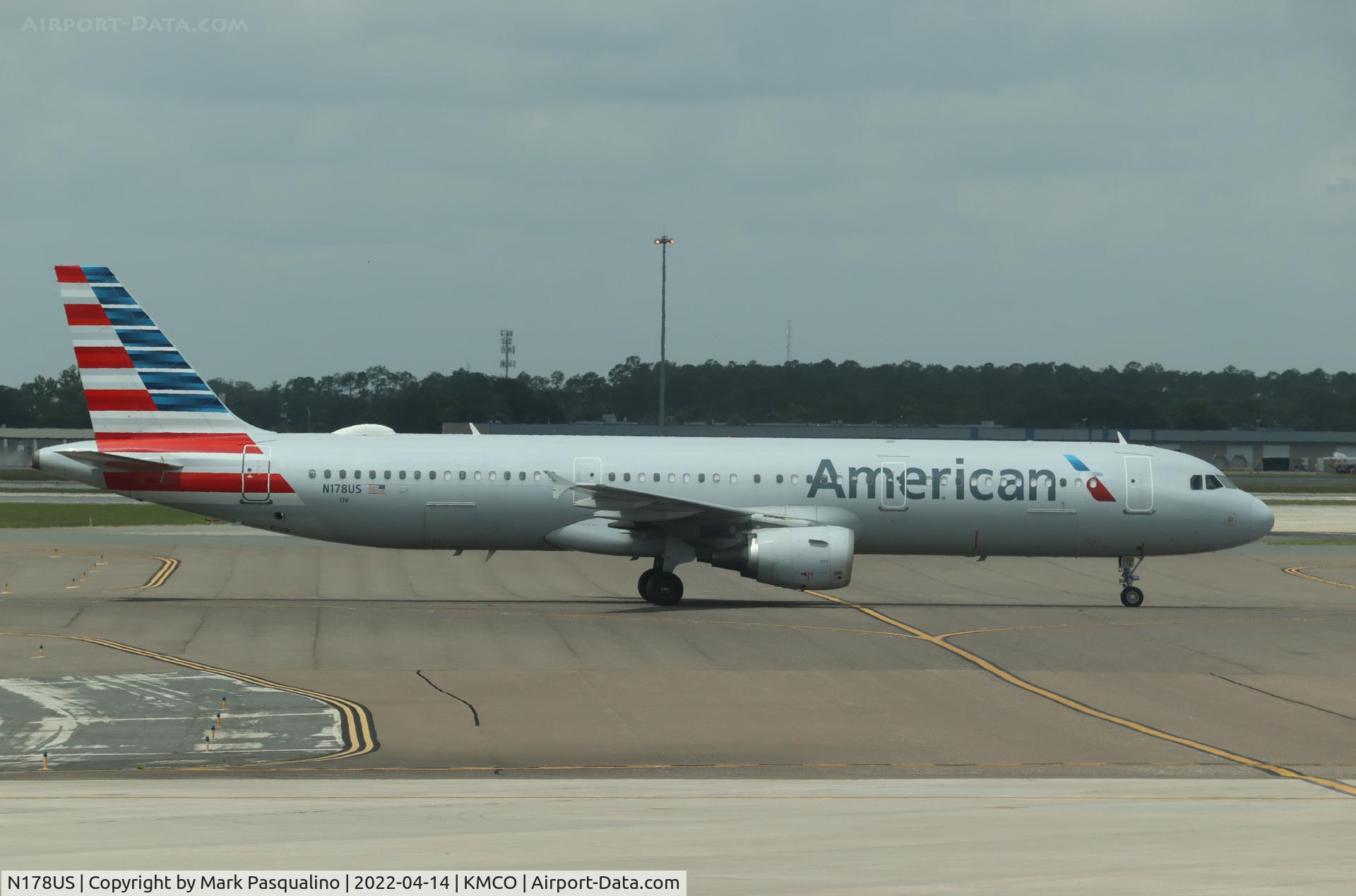N178US, 2001 Airbus A321-211 C/N 1519, Airbus A321-211