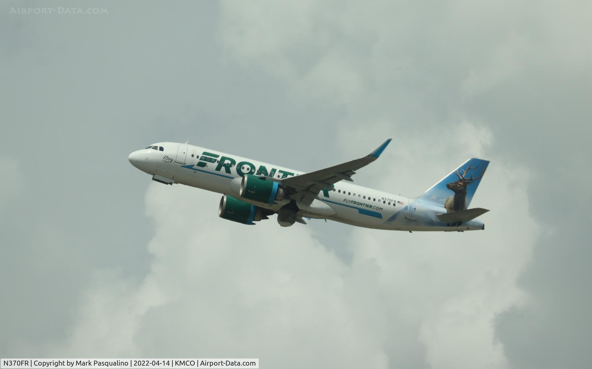 N370FR, 2020 Airbus A320-251N C/N 10038, Airbus A320-251N