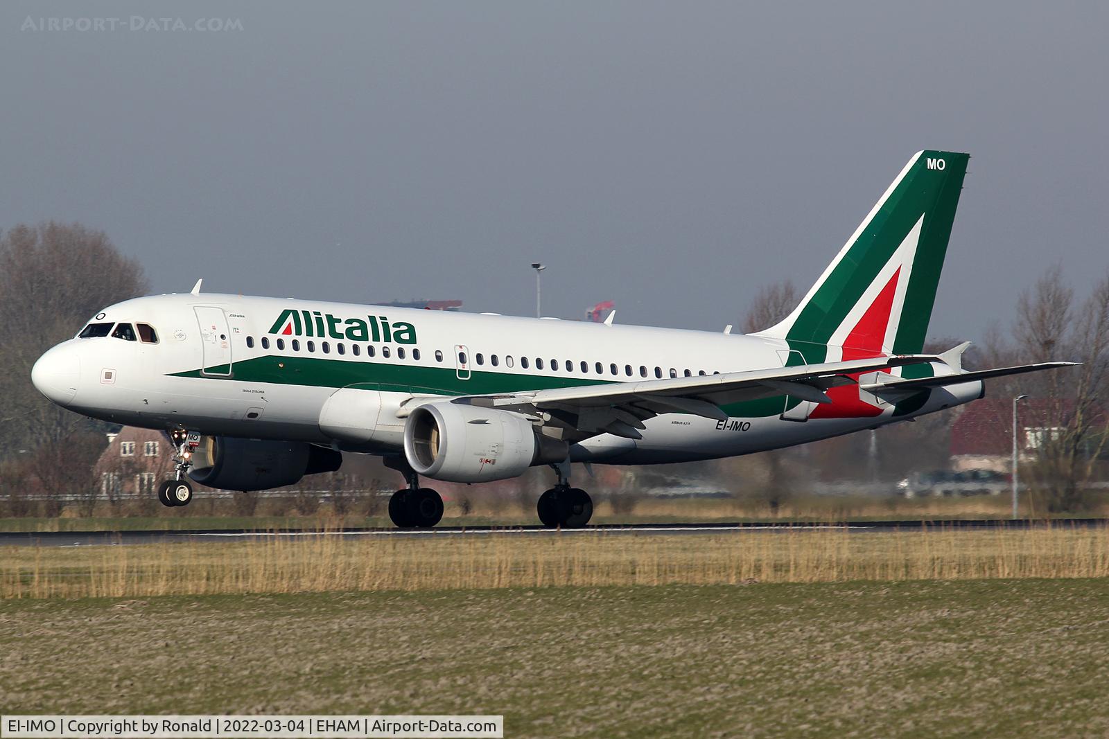 EI-IMO, 2002 Airbus A319-112 C/N 1770, at spl