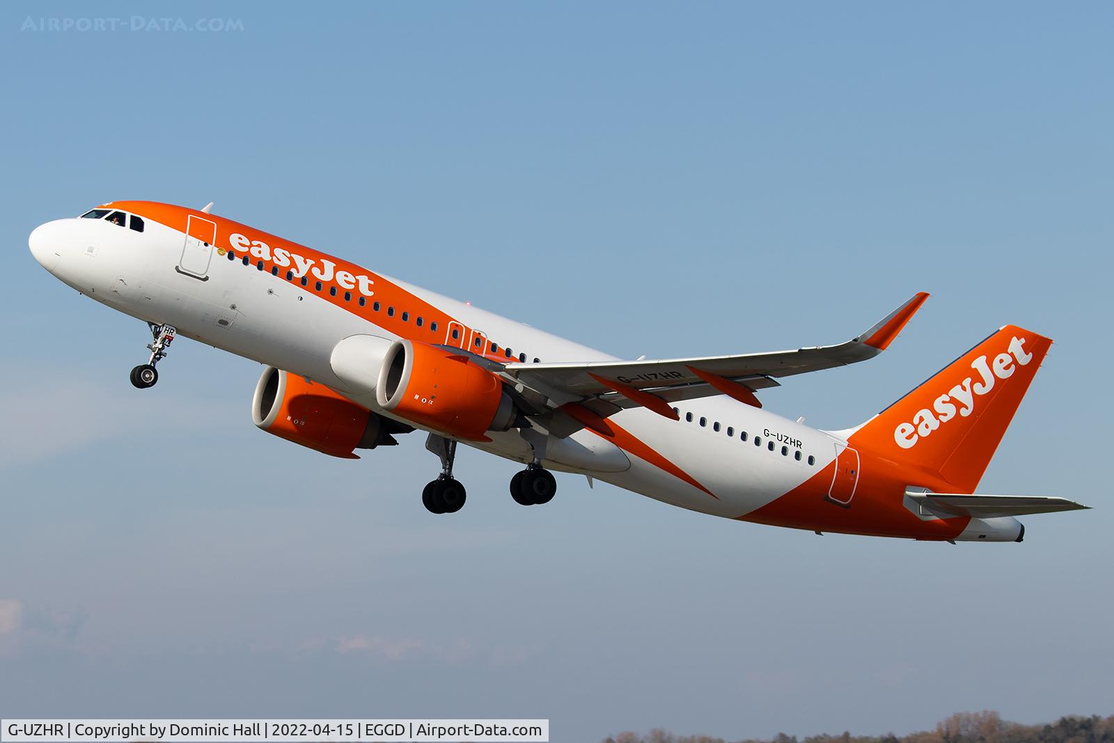 G-UZHR, 2018 Airbus A320-251N C/N 8505, EGGD 15/04/22