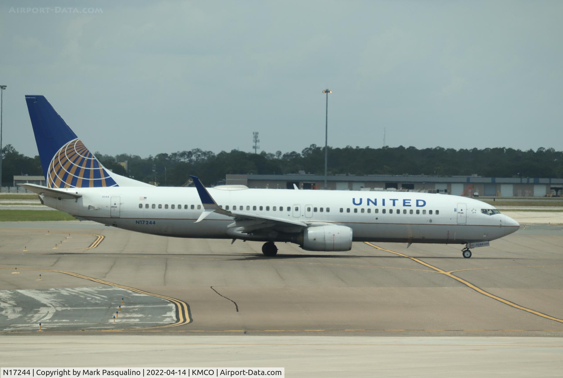 N17244, 1999 Boeing 737-824 C/N 28954, Boeing 737-824