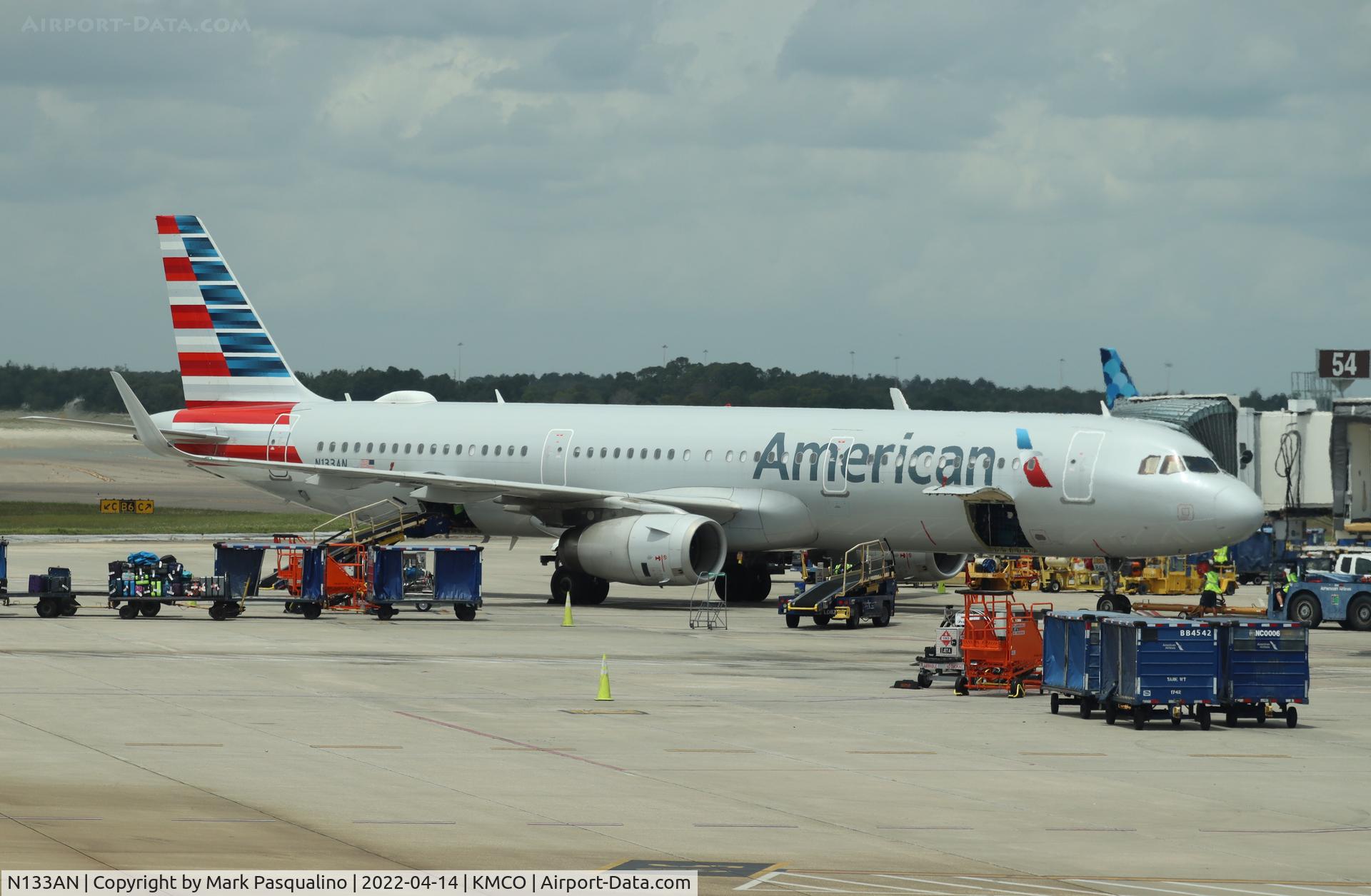 N133AN, 2015 Airbus A321-200 C/N 6482, Airbus A321-231