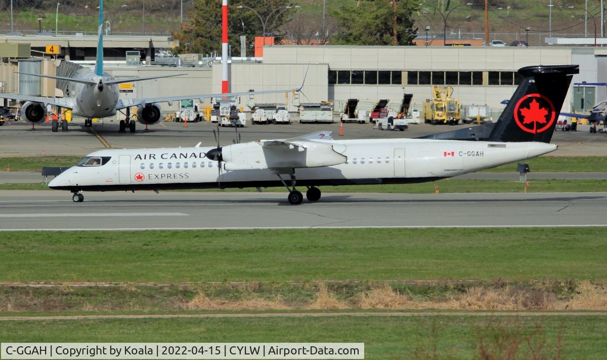 C-GGAH, 2012 Bombardier DHC-8-402 Dash 8 Dash 8 C/N 4432, Arrival from Vancouver